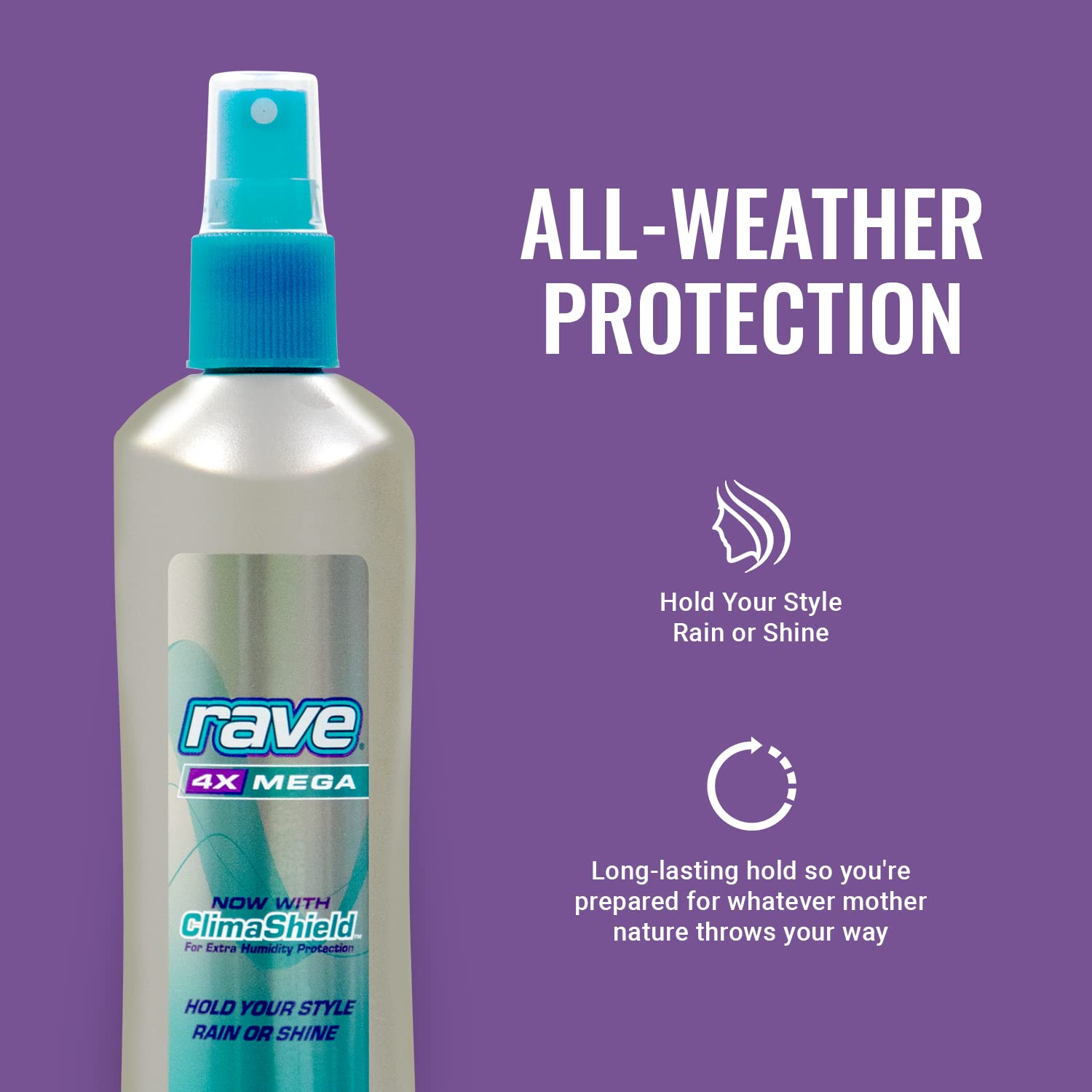 Foto 4 pulgar | Spray para el Cabello Rave 4x Mega 325 Ml - Venta Internacional