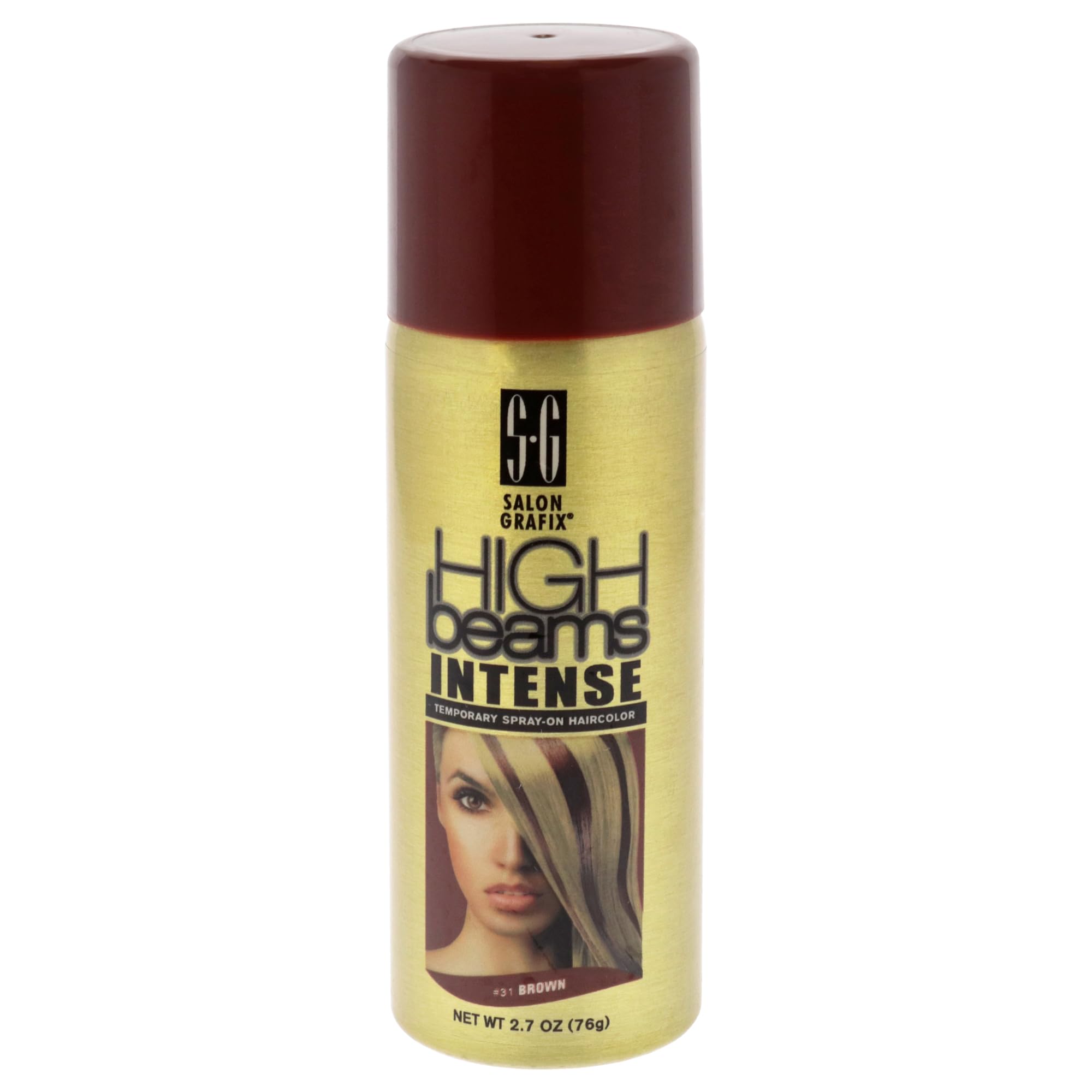 Spray Temporal Para Teñir El Cabello Salon Grafix High Beams Brown - Venta Internacional.