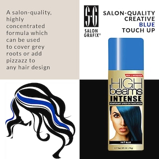 Foto 2 | Color Para El Cabello Grafix High Beams Intense Temporal Blue, 80 Ml - Venta Internacional.