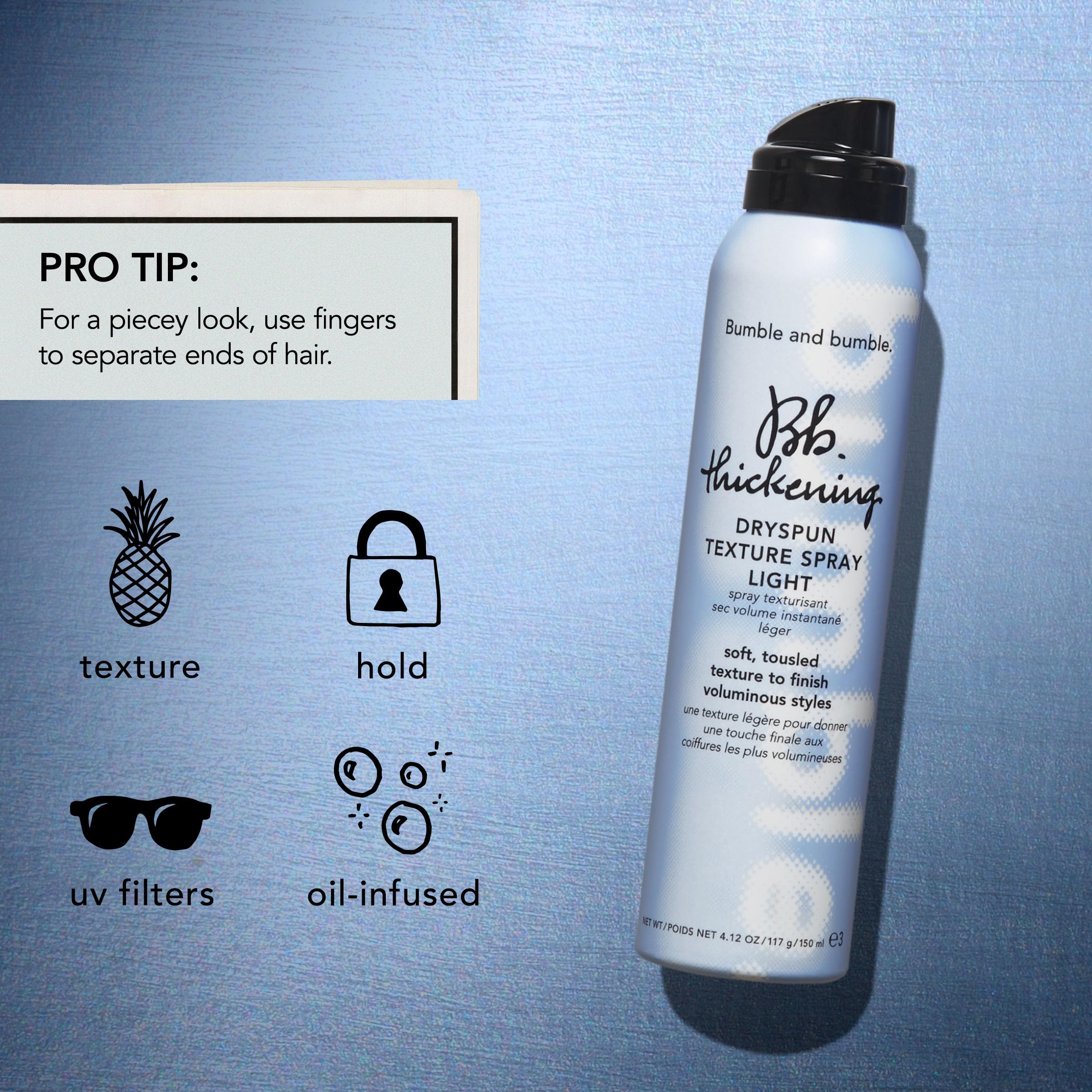 Foto 6 pulgar | Espray de Textura Bumble and Bumble Espesante en Seco 150 Ml - Venta Internacional