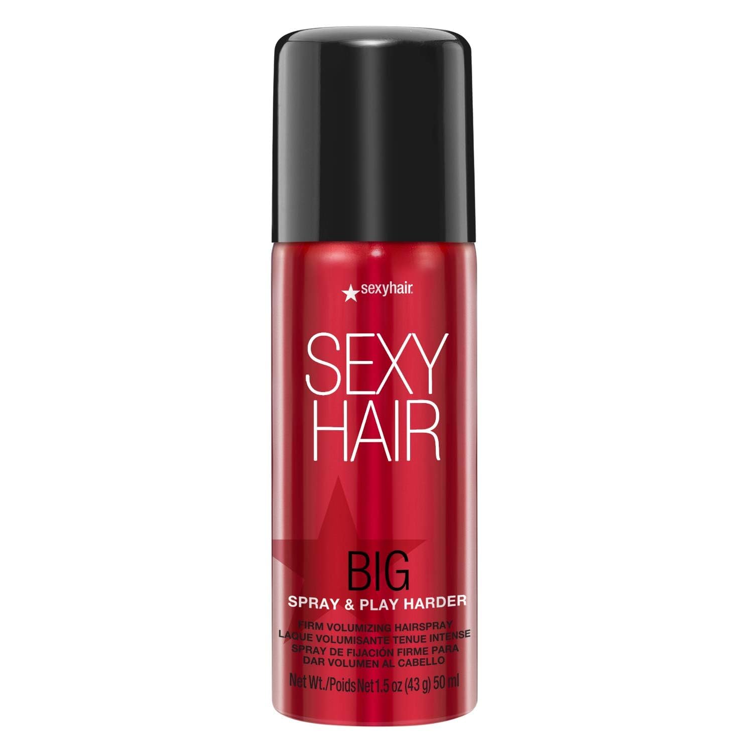 Hairspray Sexyhair Big Spray & Play Harder Firm 45 Ml Para Viajes - Venta Internacional