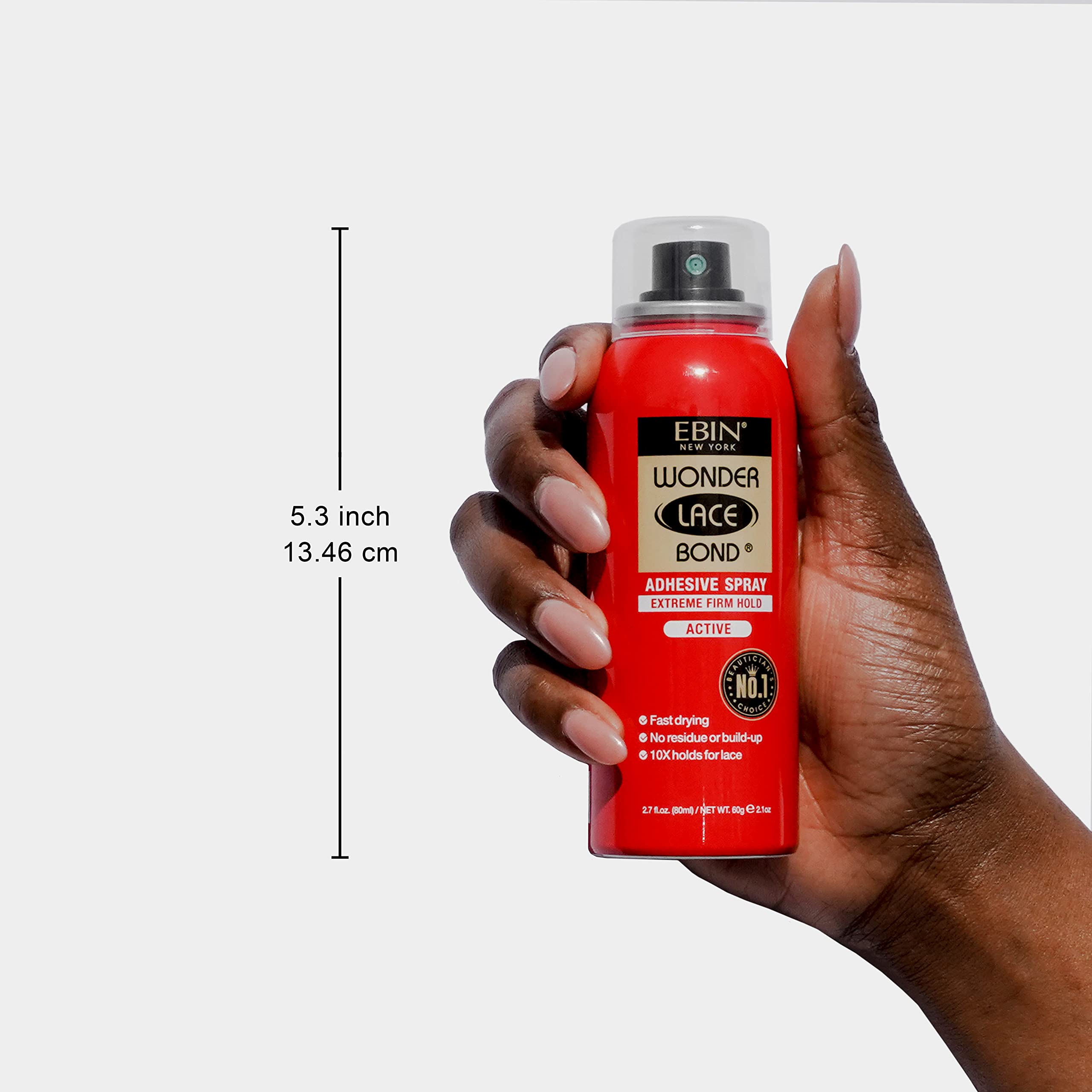 Foto 5 pulgar | Aerosol Adhesivo Ebin New York Wonder Lace Bond Supreme 80 ml - Venta Internacional