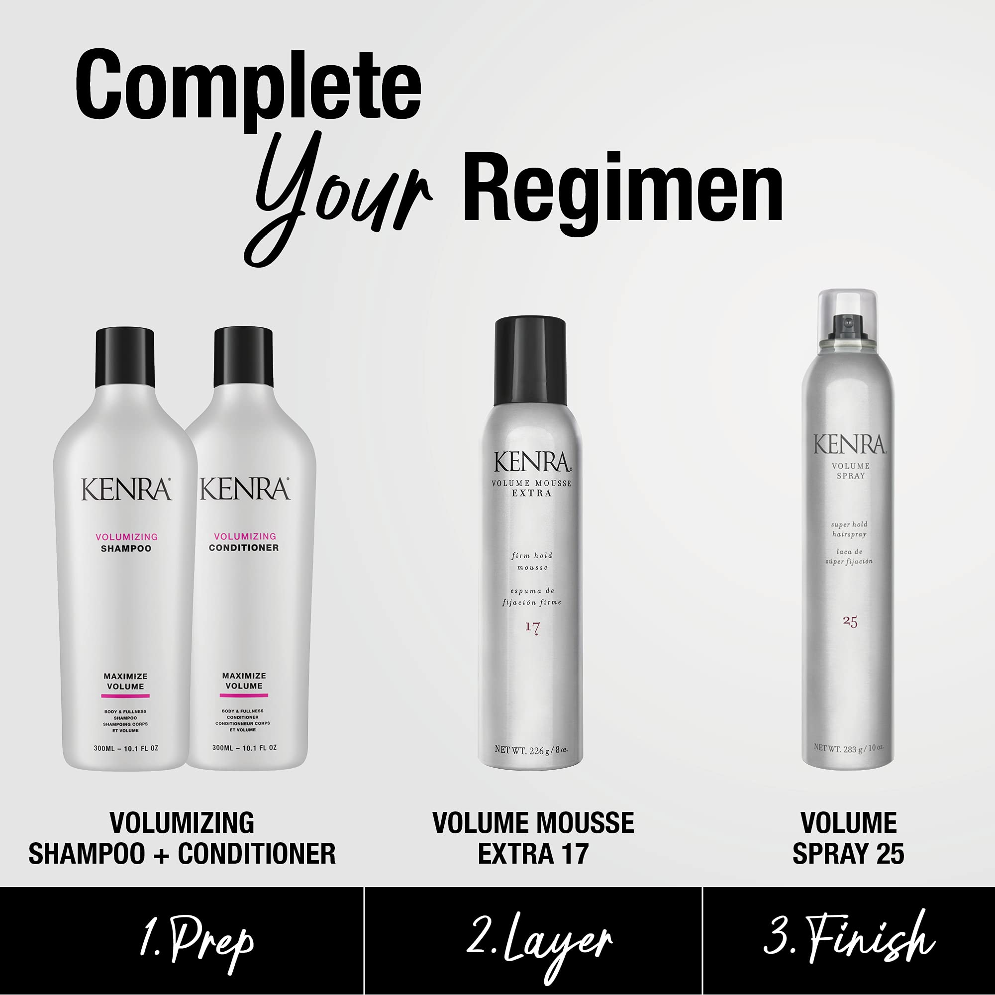 Foto 6 pulgar | Spray Para Cabello Kenra Volume Spray 25, 50% Super Hold, 300 Ml (paquete De 2) - Venta Internacional.