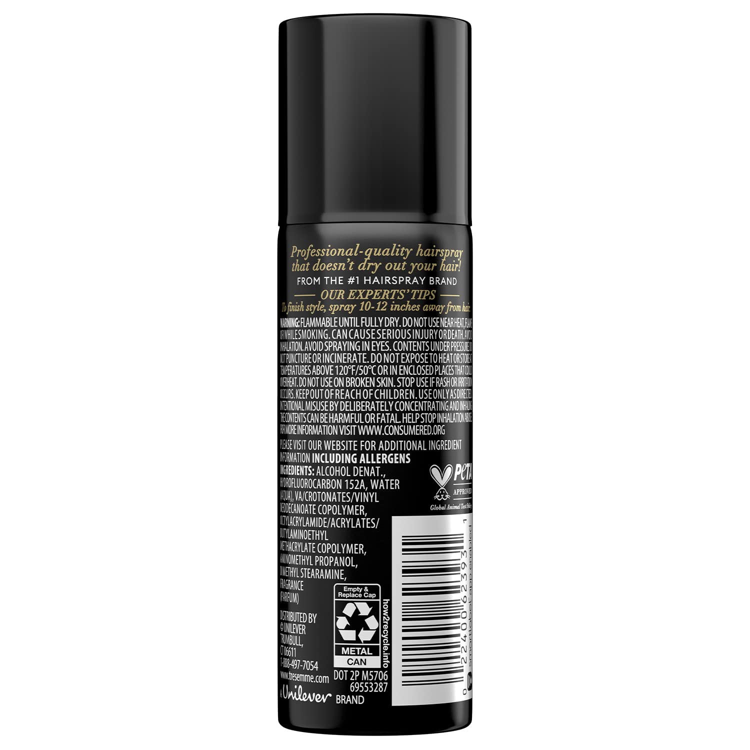 Foto 3 | Spray para Cabello TRESemmé Extra Hold 45 g Paquete de 6 - Venta Internacional