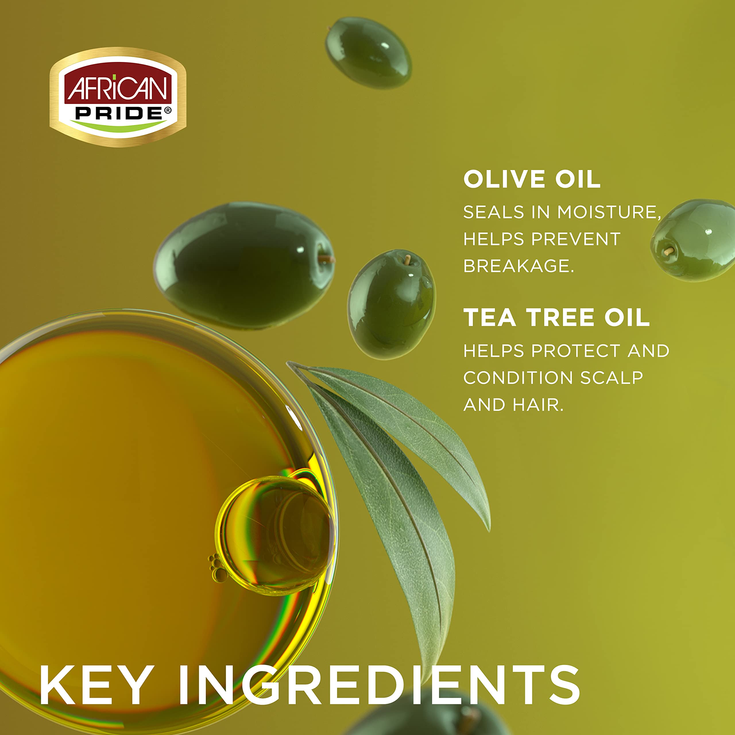 Foto 4 pulgar | Spray Para El Cabello African Pride Olive Miracle Magical Growth 240 Ml - Venta Internacional.