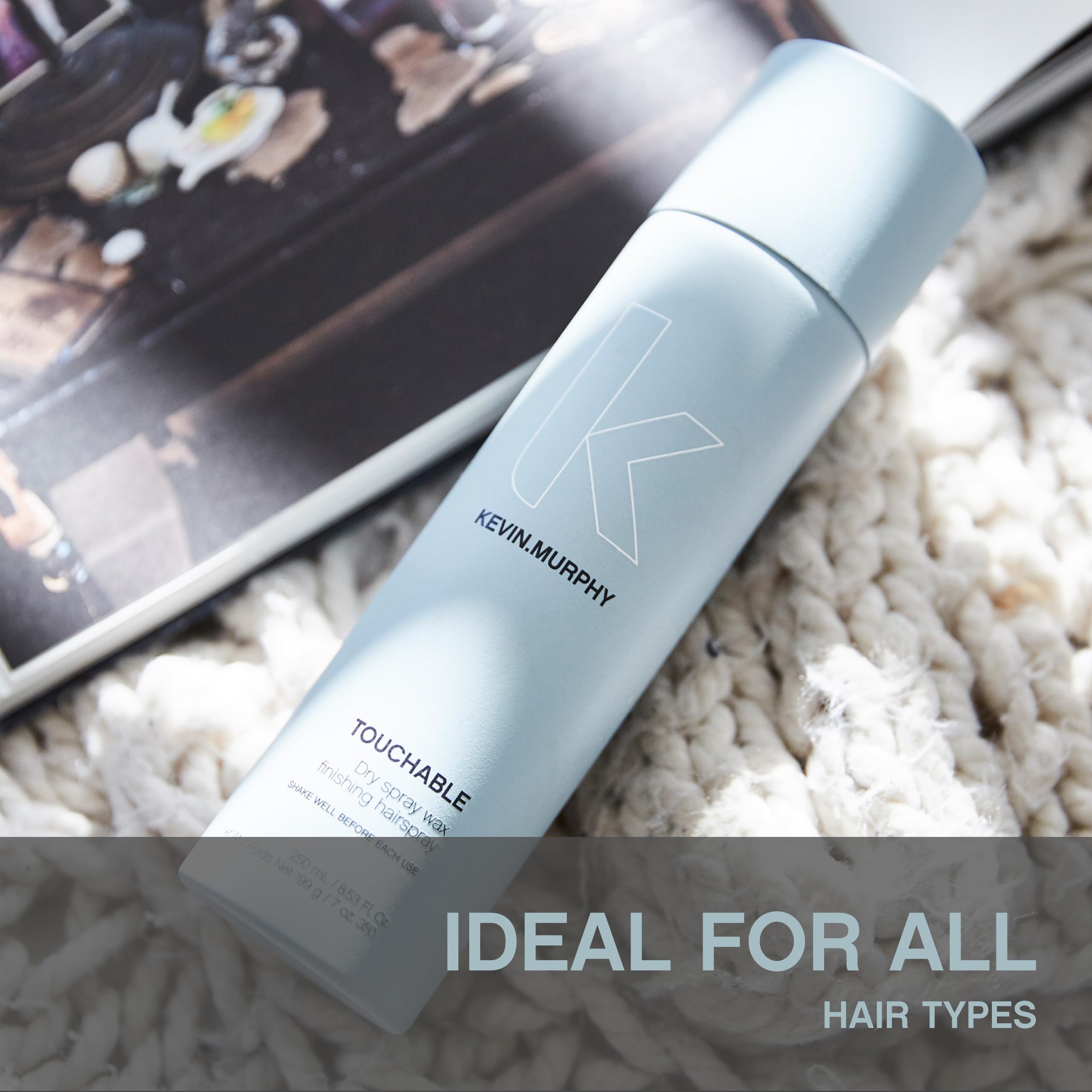 Foto 6 pulgar | Spray Para El Cabello Kevin.murphy Touchable, Acabado Con Cera En Aerosol, 250 Ml - Venta Internacional.