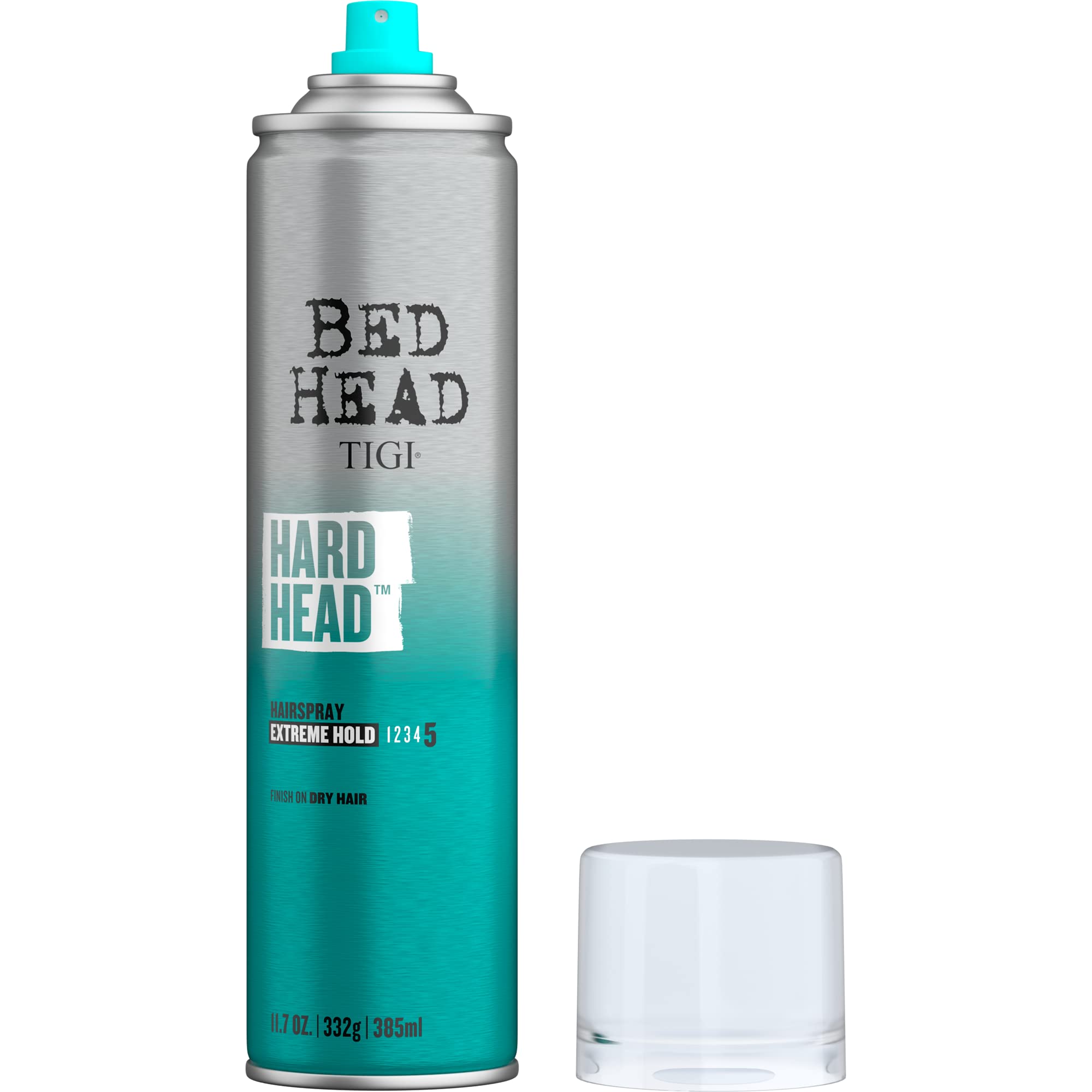 Foto 5 pulgar | Hairspray Bed Head Hard Head, Fijación Extrafuerte, 345 Ml (paquete De 6) - Venta Internacional.