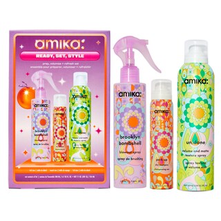 Foto 1 | Set De Productos Para Preparar, Dar Volumen Y Refrescar Amika Ready Set Style - Venta Internacional.