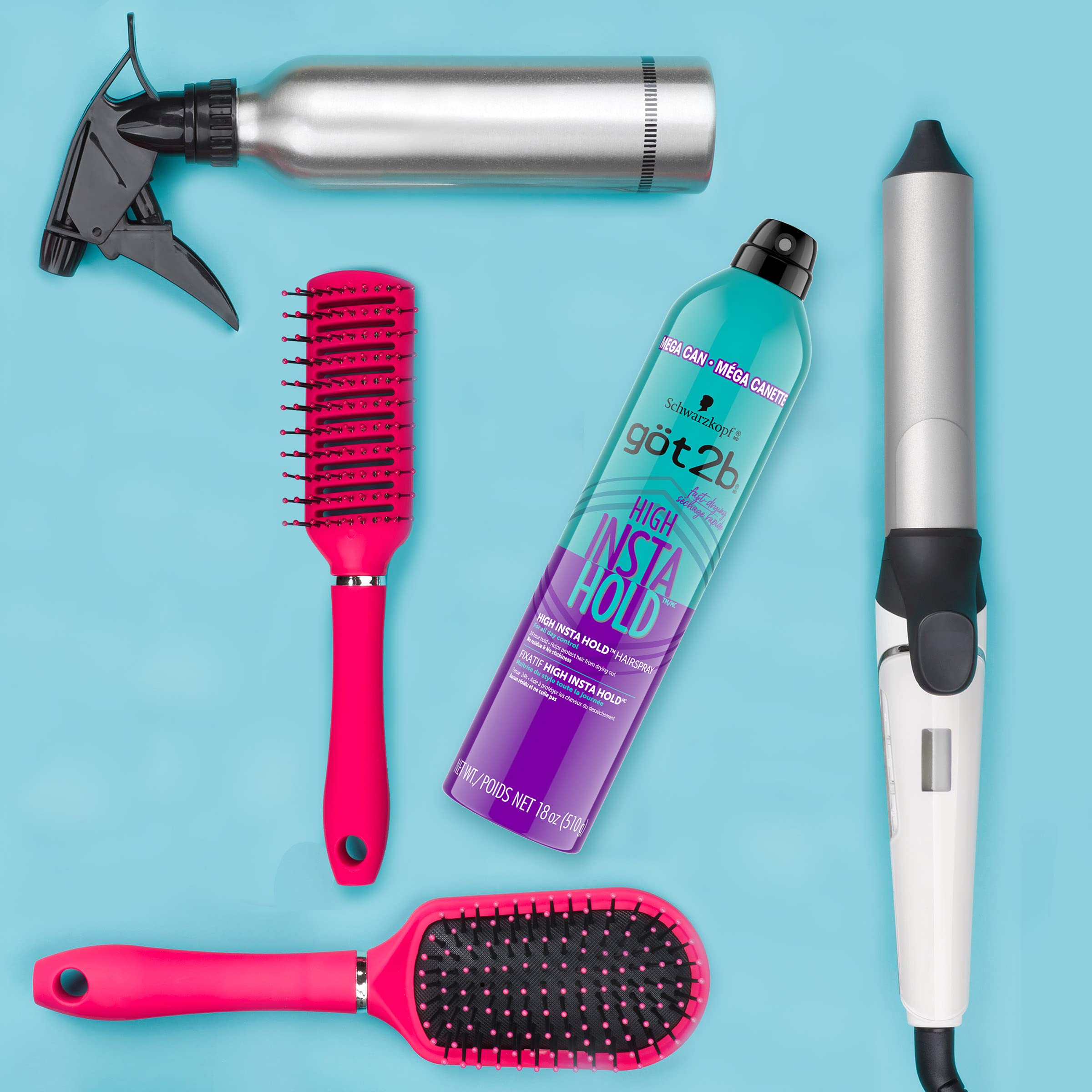 Foto 7 pulgar | Spray Para El Cabello Got2b High Hold Mega Can, 532 Ml, No Destiñe - Venta Internacional.