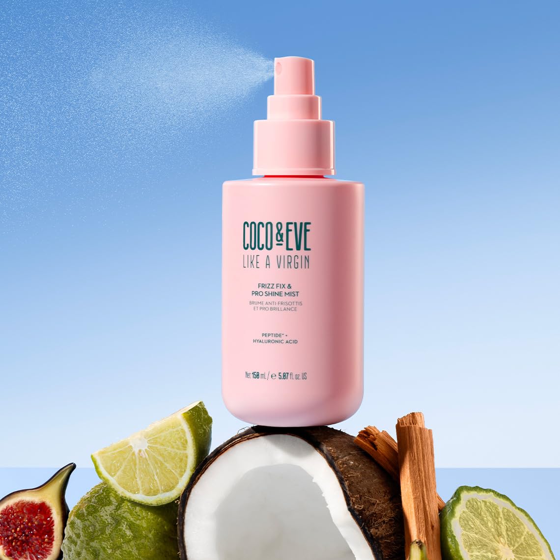 Foto 3 pulgar | Spray para Cabello Frizz Fix & Pro Shine Mist Coco & Eve 150 Ml- Venta Internacional
