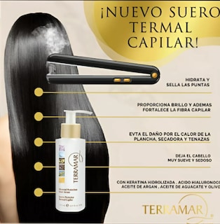 Foto 3 | Serum Terramar Capilar Protector Calor Cabello Sano