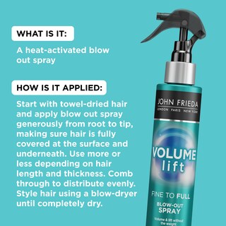 Foto 4 | Spray Voluminizador John Frieda Volume Lift Fine To Full 120 Ml - Venta Internacional.