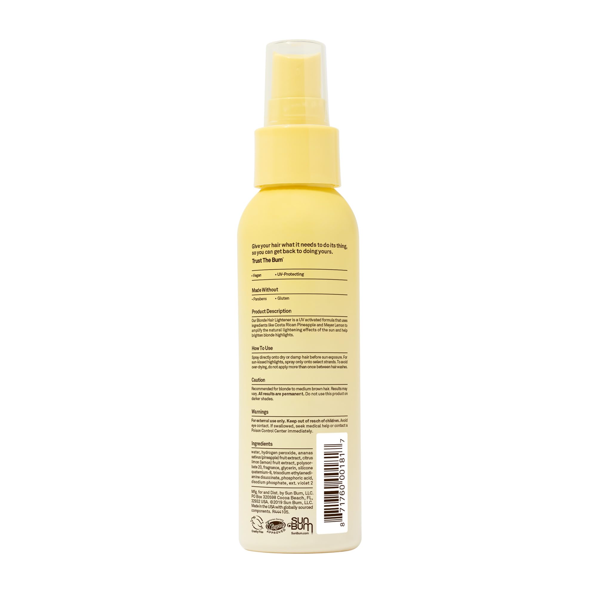 Foto 3 pulgar | Aclarador de Cabello Sun Bum Blonde Formula en Aerosol 118 ml - Venta Internacional