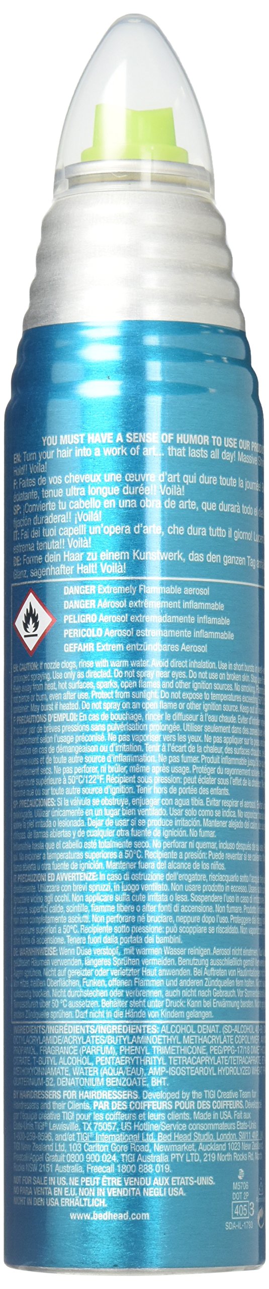 Foto 3 pulgar | Laca Para El Cabello Bed Head Masterpiece Massive Shine 275 Ml (paquete De 2) - Venta Internacional.