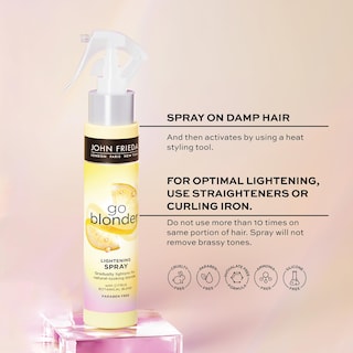 Foto 3 | Spray Aclarador John Frieda Go Blonger 100 Ml (paquete De 2) - Venta Internacional.