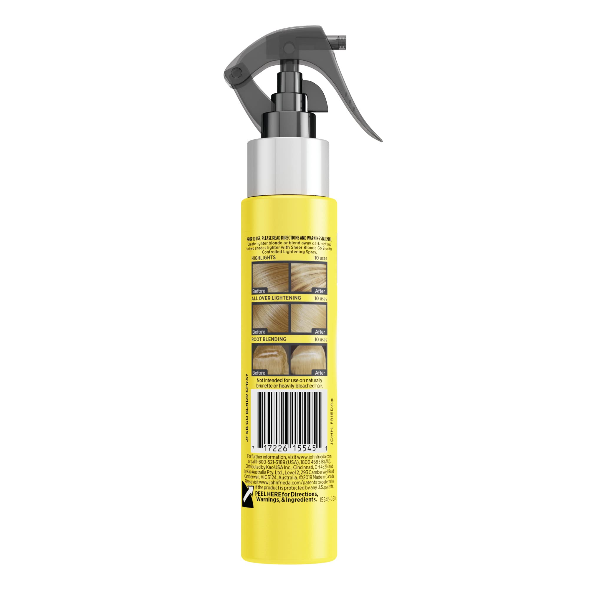 Foto 8 pulgar | Spray Aclarador John Frieda Go Blonger 100 Ml (paquete De 2) - Venta Internacional.
