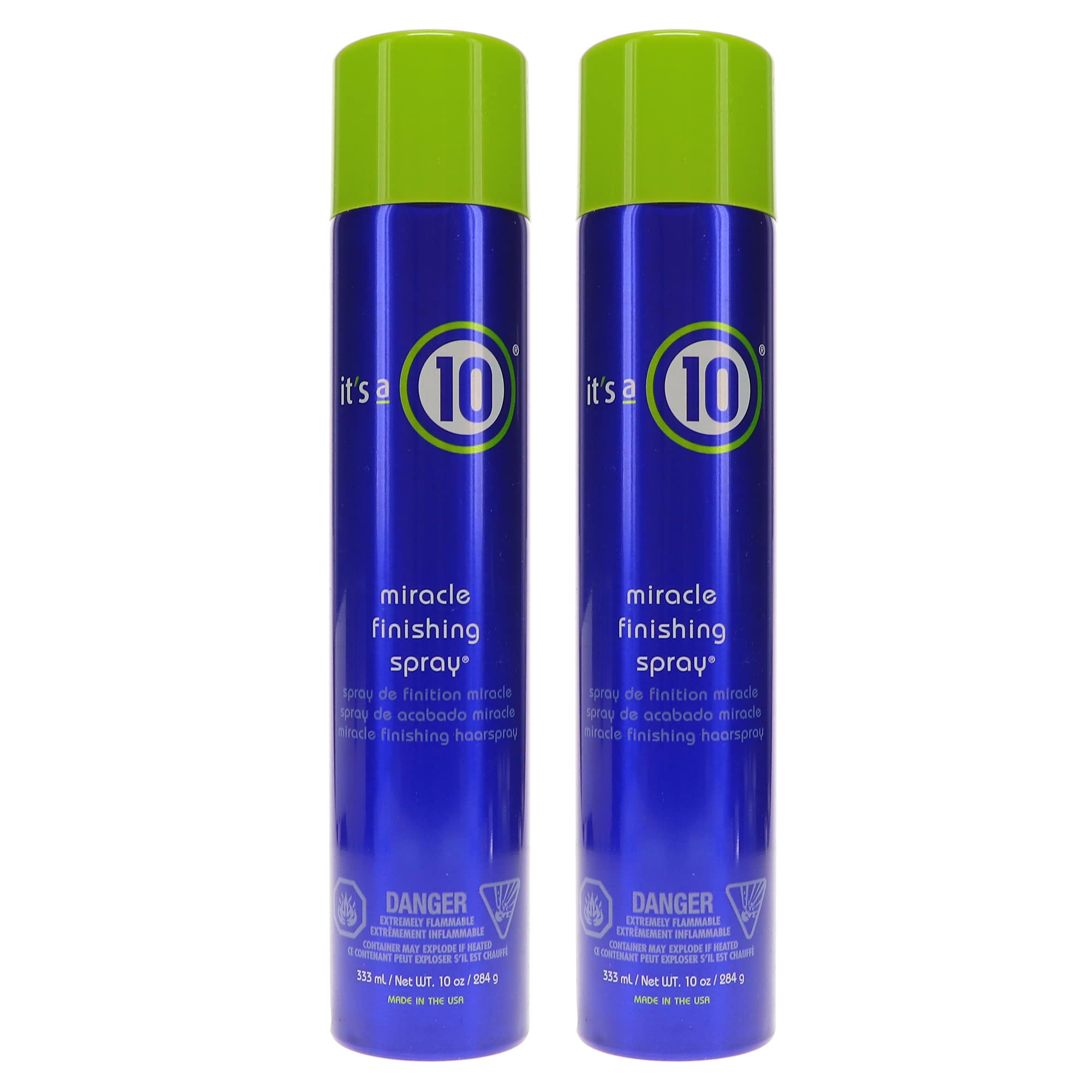 Spray De Acabado It's A 10 Miracle, 300 Ml (10 Oz), Paquete De 2 - Venta Internacional.