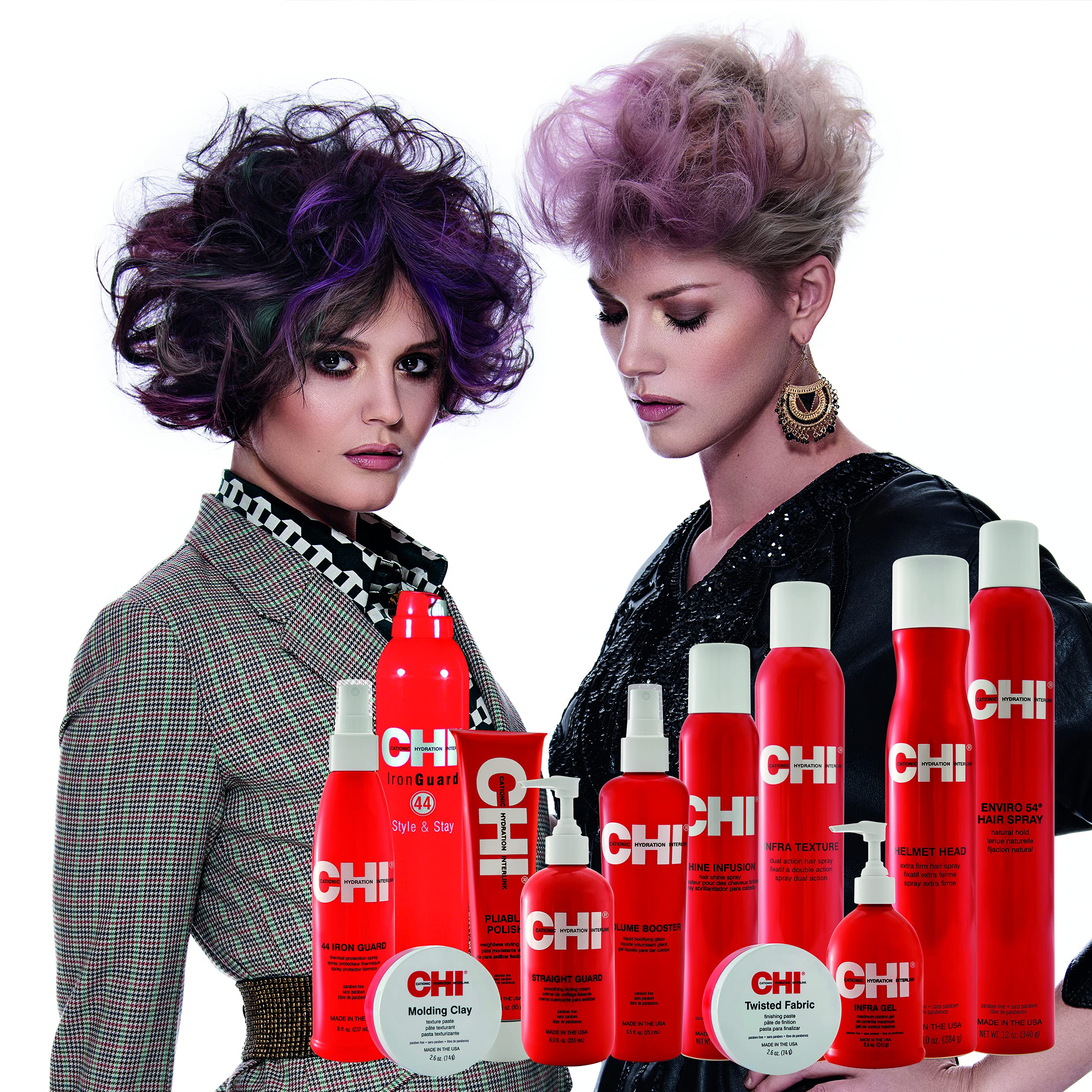 Foto 5 pulgar | Laca Para El Cabello Chi Enviro 54 Firm Hold, Sin Parabenos Ni Gluten - Venta Internacional.