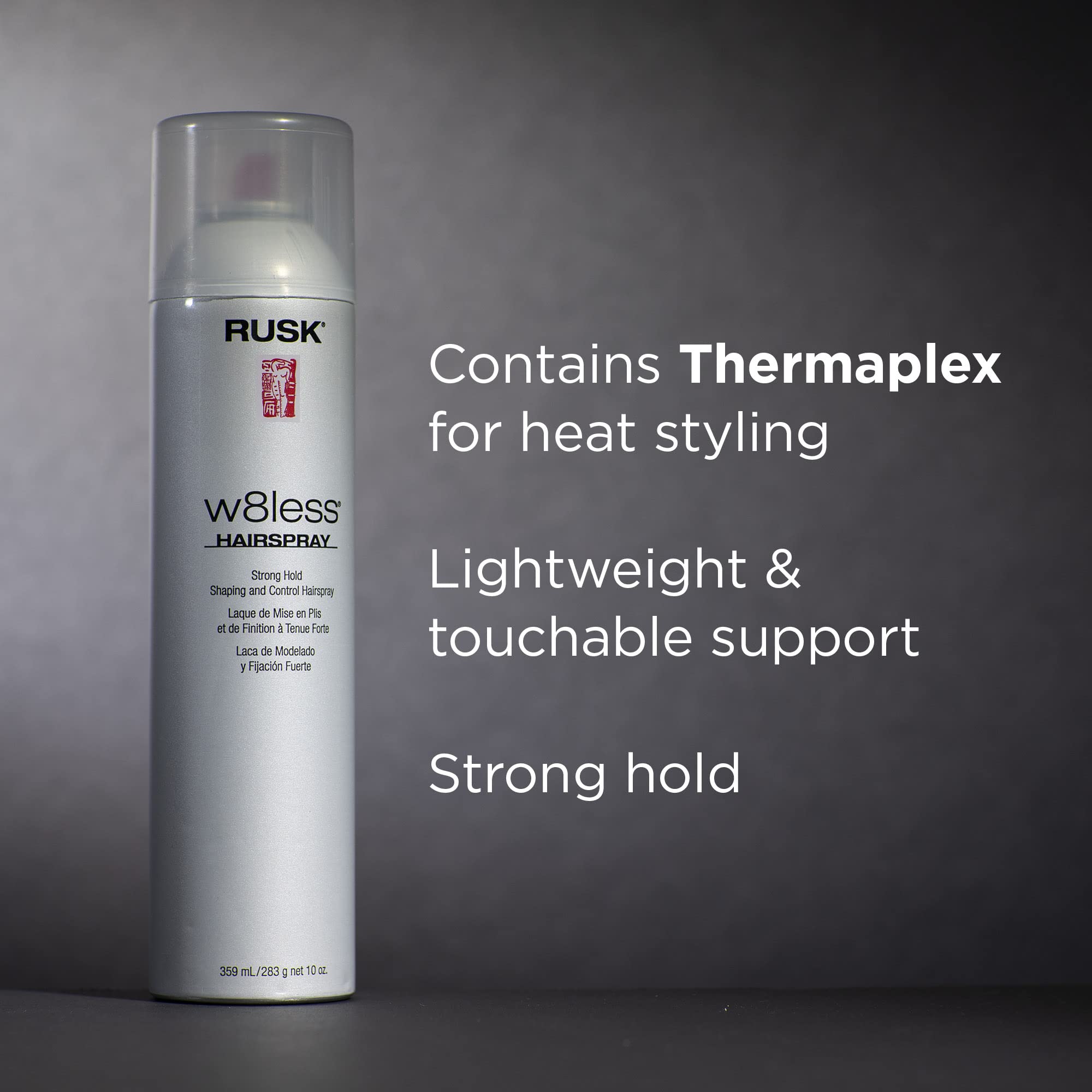 Foto 3 | Laca Para El Cabello Rusk Designer Collection W8less Strong Hold, 300 Ml - Venta Internacional.
