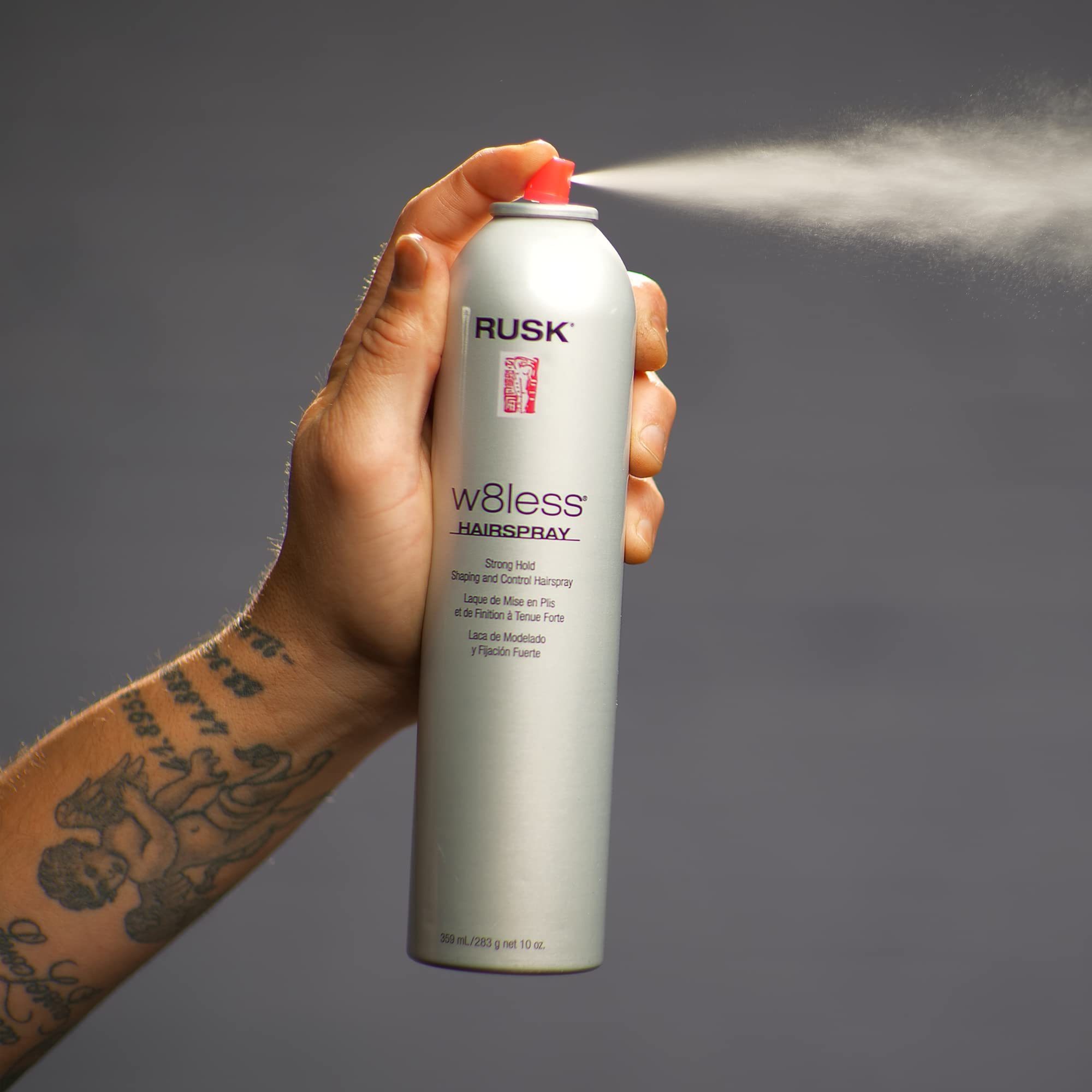 Foto 6 pulgar | Laca Para El Cabello Rusk Designer Collection W8less Strong Hold, 300 Ml - Venta Internacional.