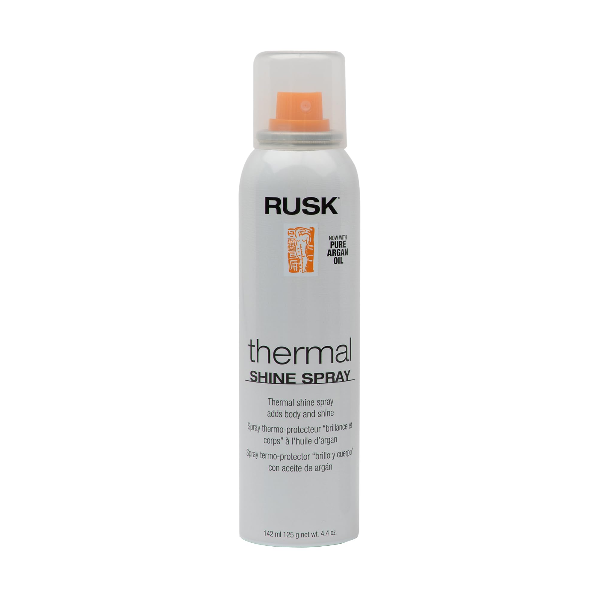 Foto 2 pulgar | Spray De Brillo Térmico Rusk, Aceite De Argán Puro, 130 Ml - Venta Internacional.