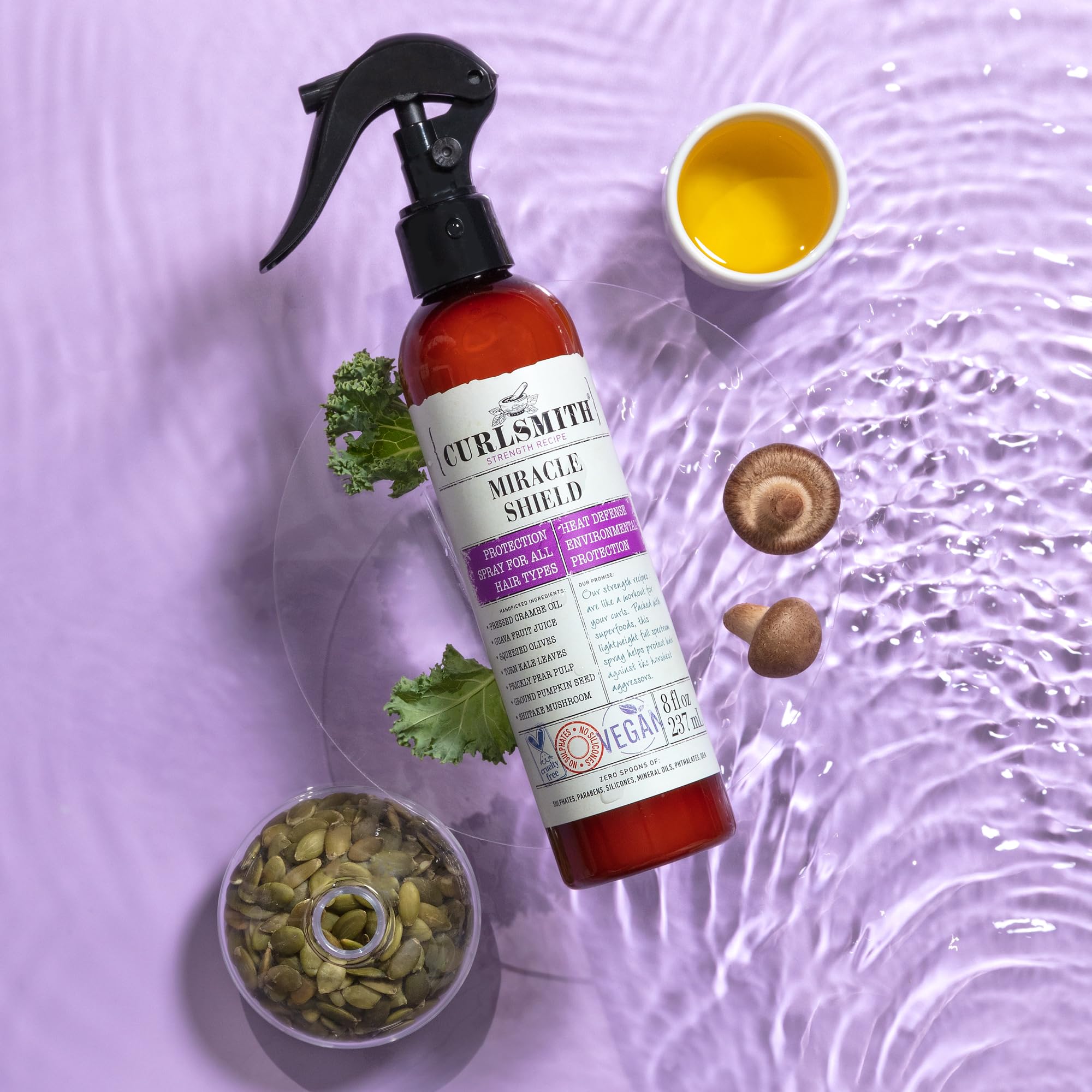Foto 4 | Spray De Protección Capilar Curlsmith Miracle Shield 240 Ml - Venta Internacional.