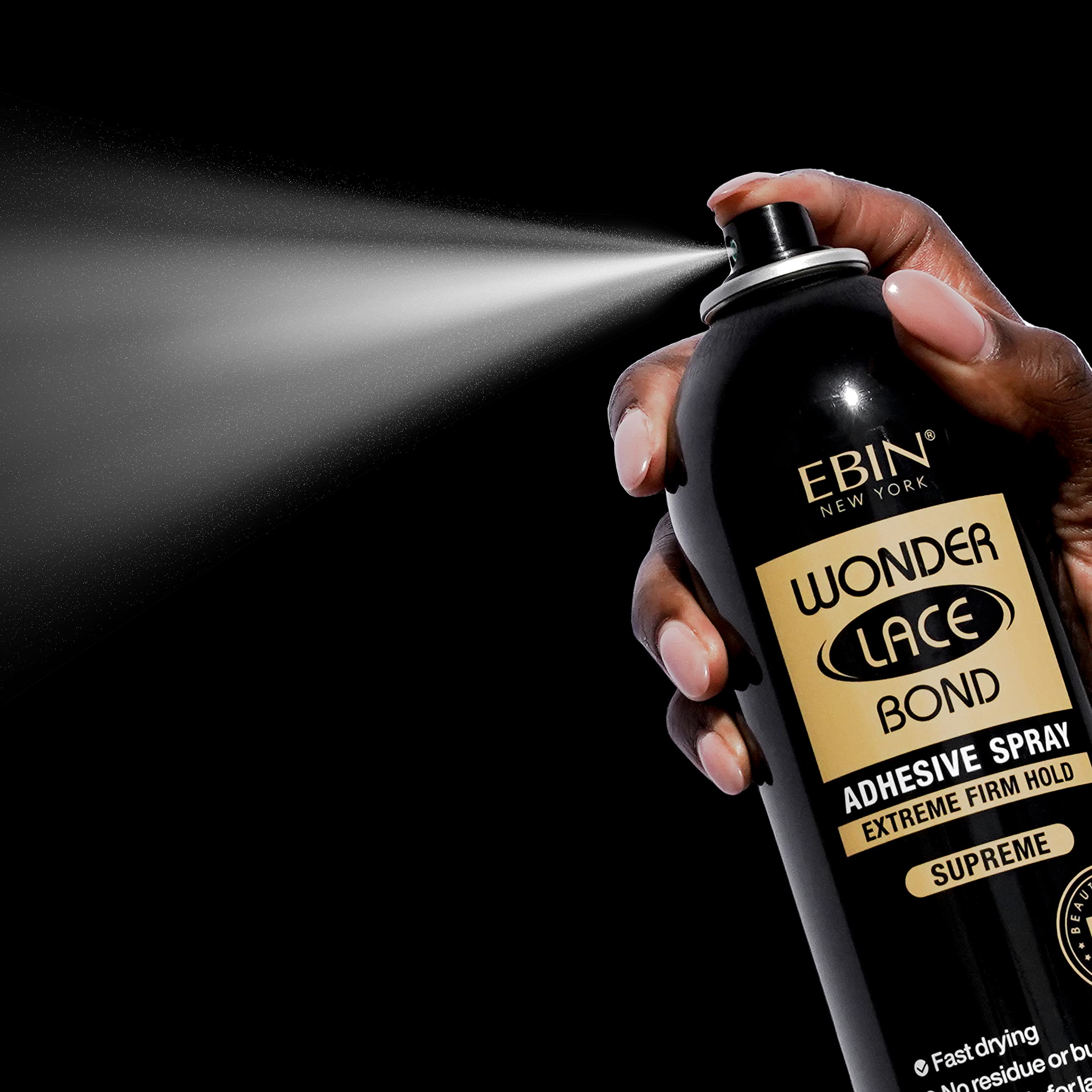 Foto 3 pulgar | Aerosol Adhesivo Ebin New York Wonder Lace Bond Supreme 180 Ml - Venta Internacional.