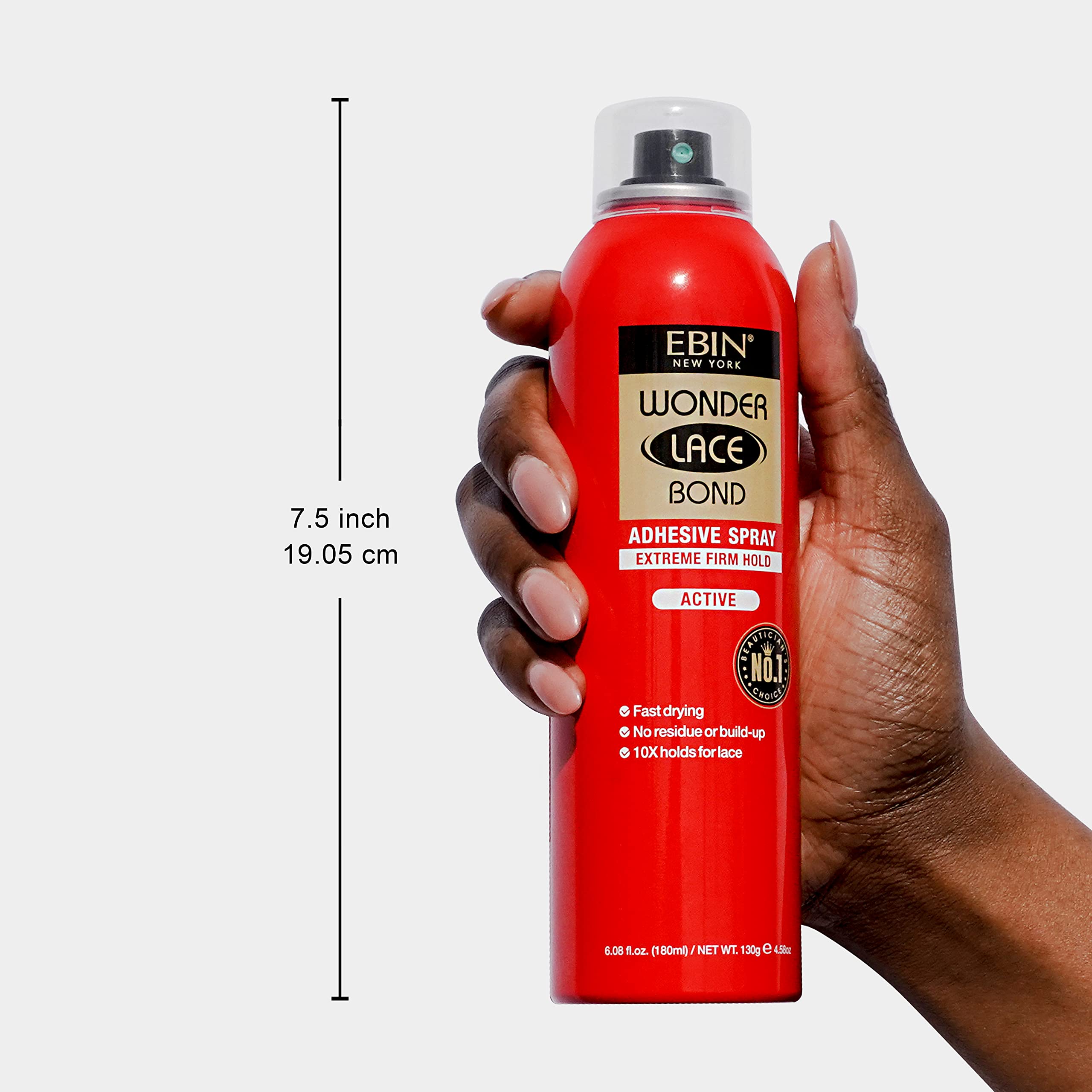 Foto 7 pulgar | Aerosol Adhesivo Ebin New York Wonder Lace Bond Supreme 180 Ml - Venta Internacional.