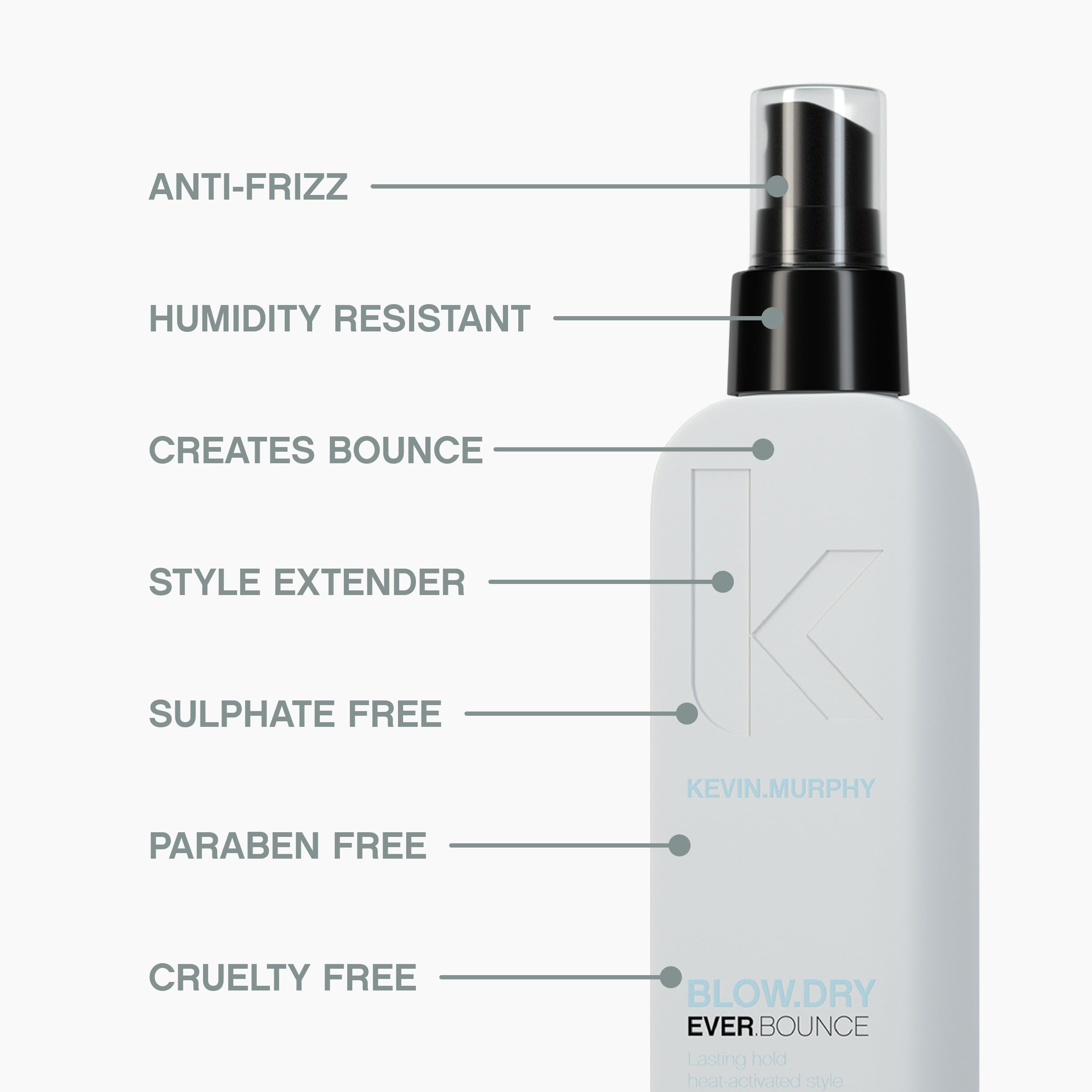 Foto 5 pulgar | Spray Para El Cabello Kevin.murphy Blow.dry Ever.bounce, Volumen 150 Ml - Venta Internacional.