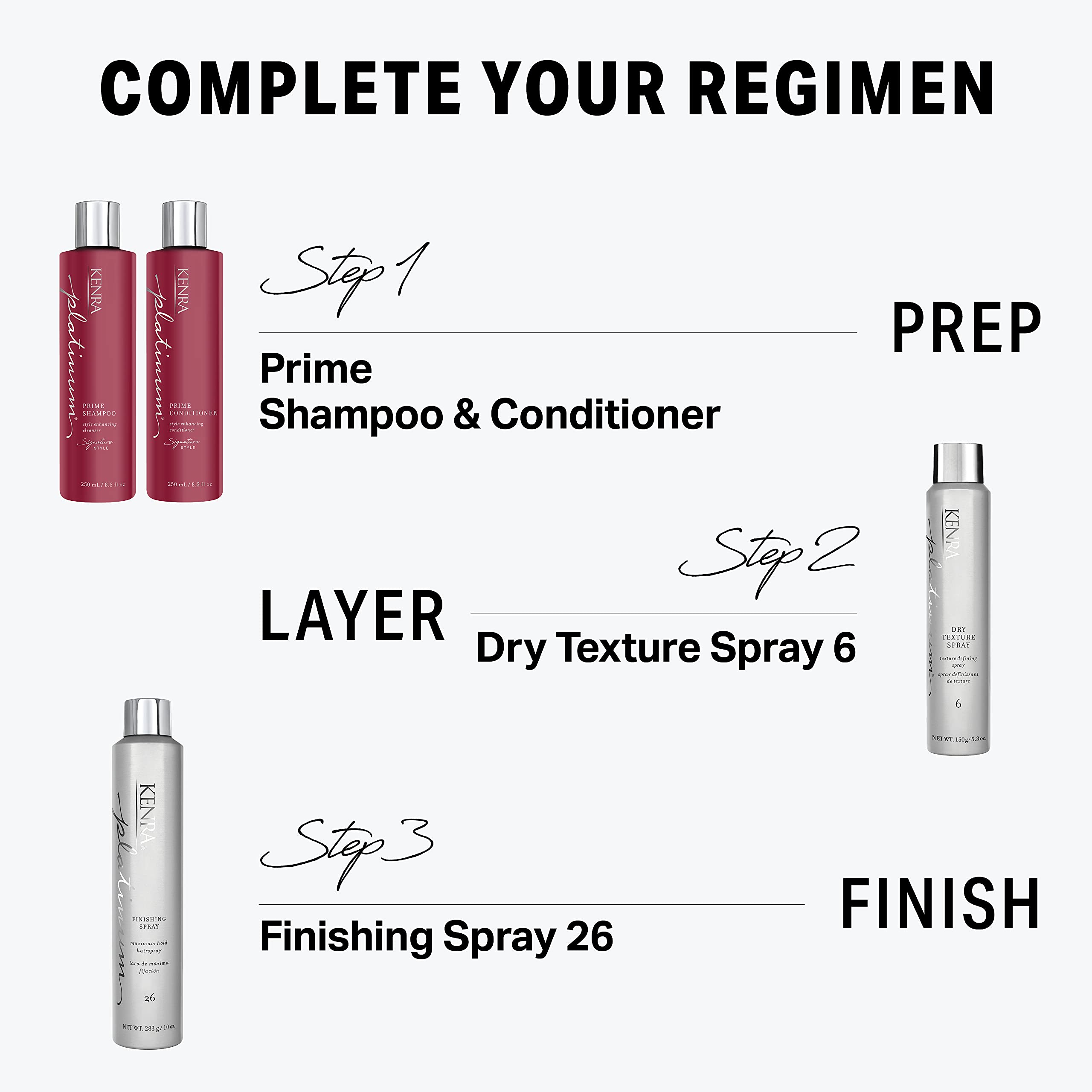 Foto 6 | Spray De Textura Kenra Platinum Dry, 150 Ml, Paquete De 1 - Venta Internacional.