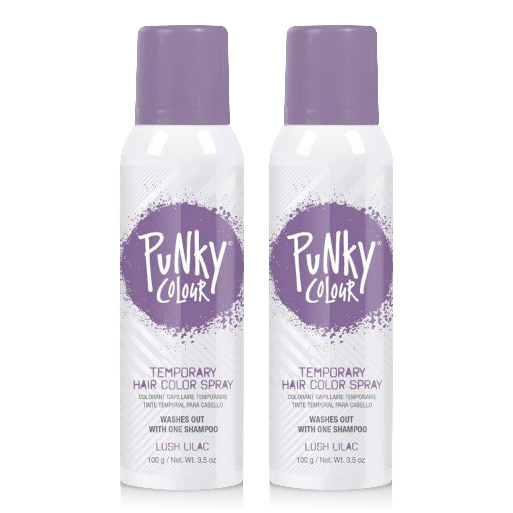 Foto 2 pulgar | Spray para Cabello Punky Colour Lush Lilac 2 Piezas-Venta Internacional