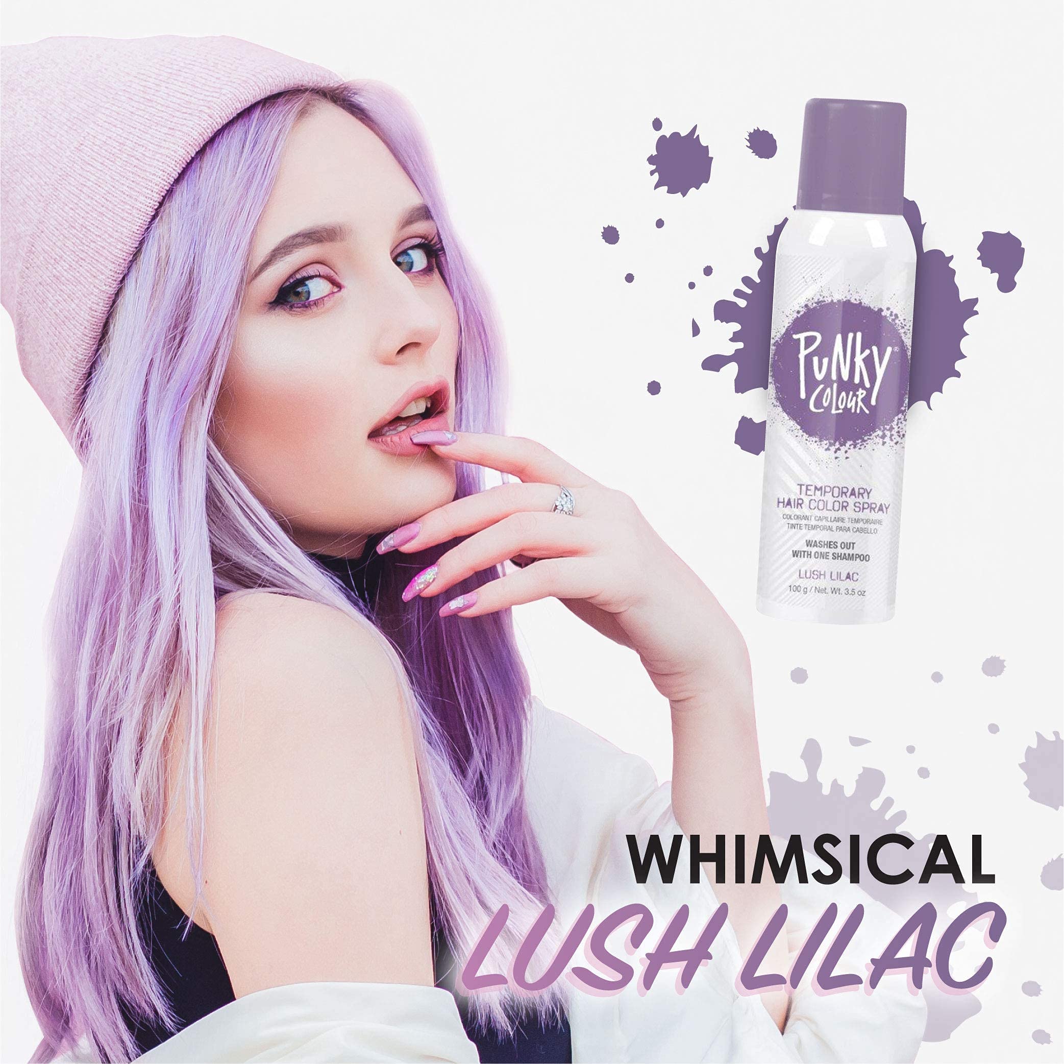 Foto 4 pulgar | Spray para Cabello Punky Colour Lush Lilac 2 Piezas-Venta Internacional