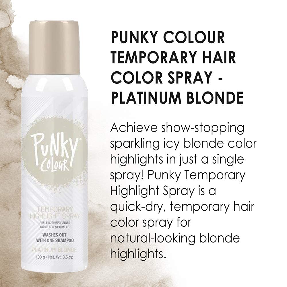Foto 5 pulgar | Spray para Cabello Punky Colour Platinum Blonde de 2 Piezas-Venta Internacional