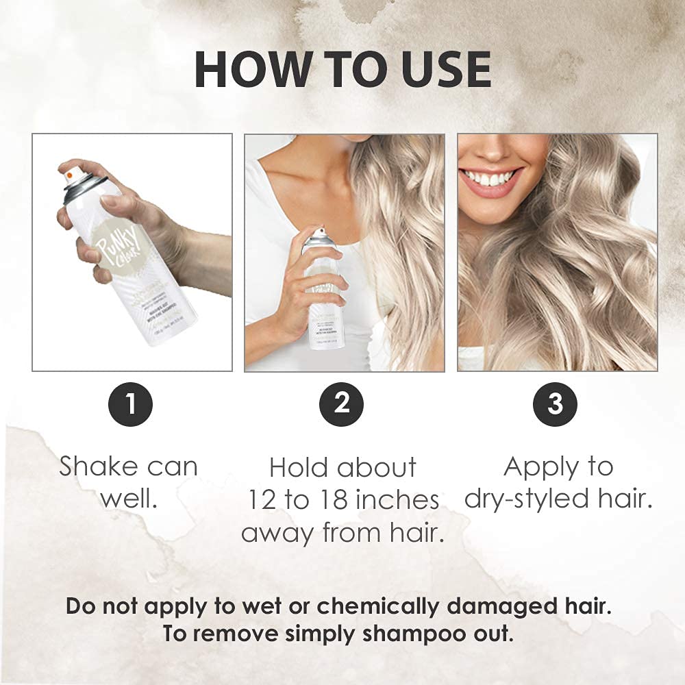 Foto 7 pulgar | Spray para Cabello Punky Colour Platinum Blonde de 2 Piezas-Venta Internacional