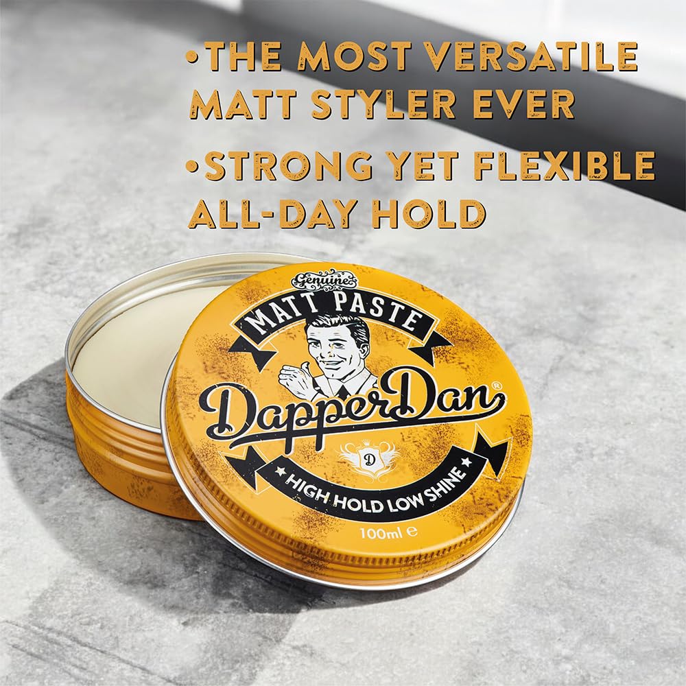 Foto 4 pulgar | Set de Peinado Dapper Dan Matt Paste High Hold Low Brillo para Hombre - Venta Internacional