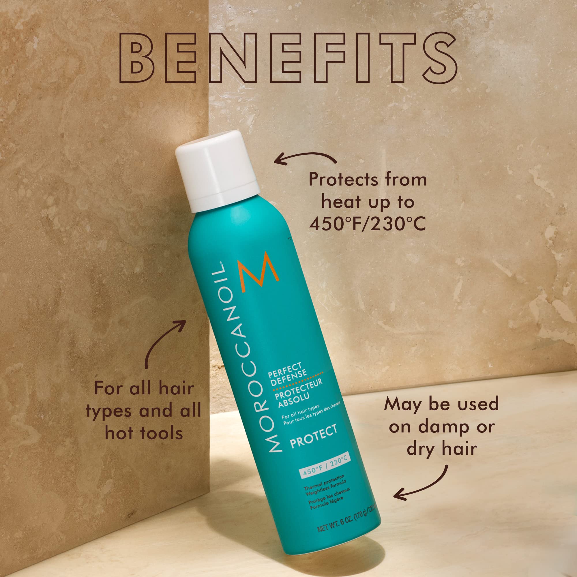 Foto 3 pulgar | Protector Térmico Moroccanoil Perfect Defense 170 G - Venta Internacional