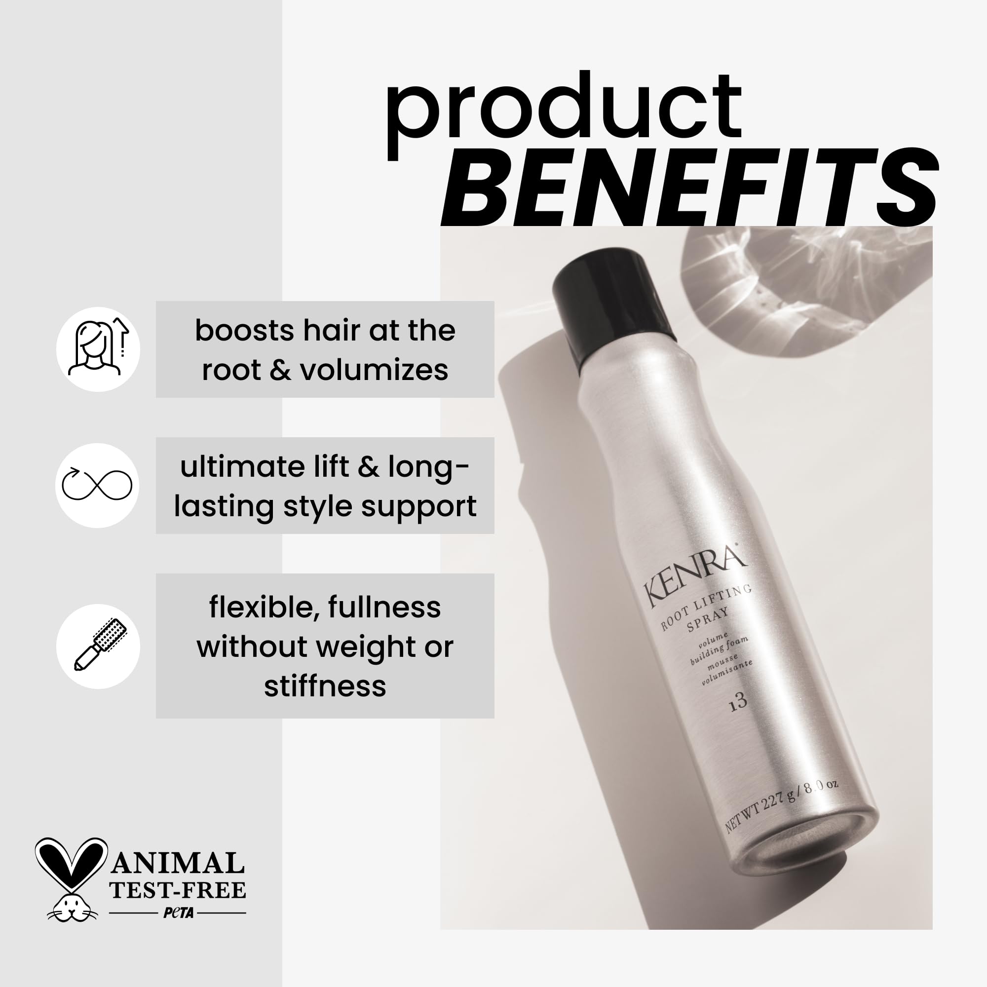 Foto 3 pulgar | Espuma Voluminizadora Root Lifting Kenra 13 240 Ml Paquete de 2- Venta Internacional