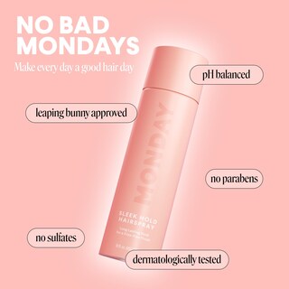 Foto 2 | Laca Para El Cabello Monday Haircare Sleek Hold, 300 Ml, Acabado Duradero - Venta Internacional.