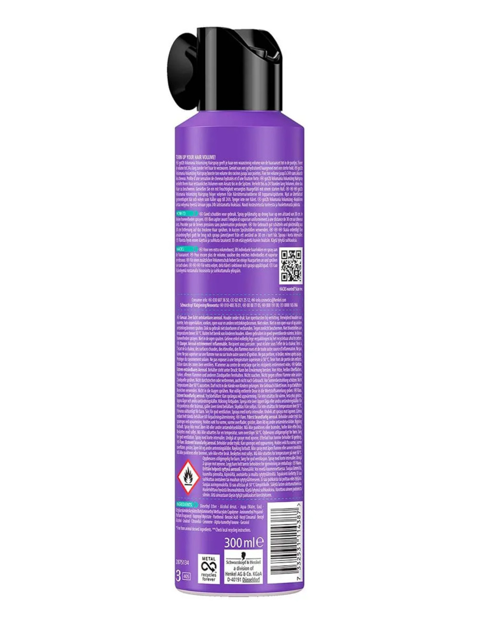 Foto 2 | Spray Got2b Volumania 300 ml