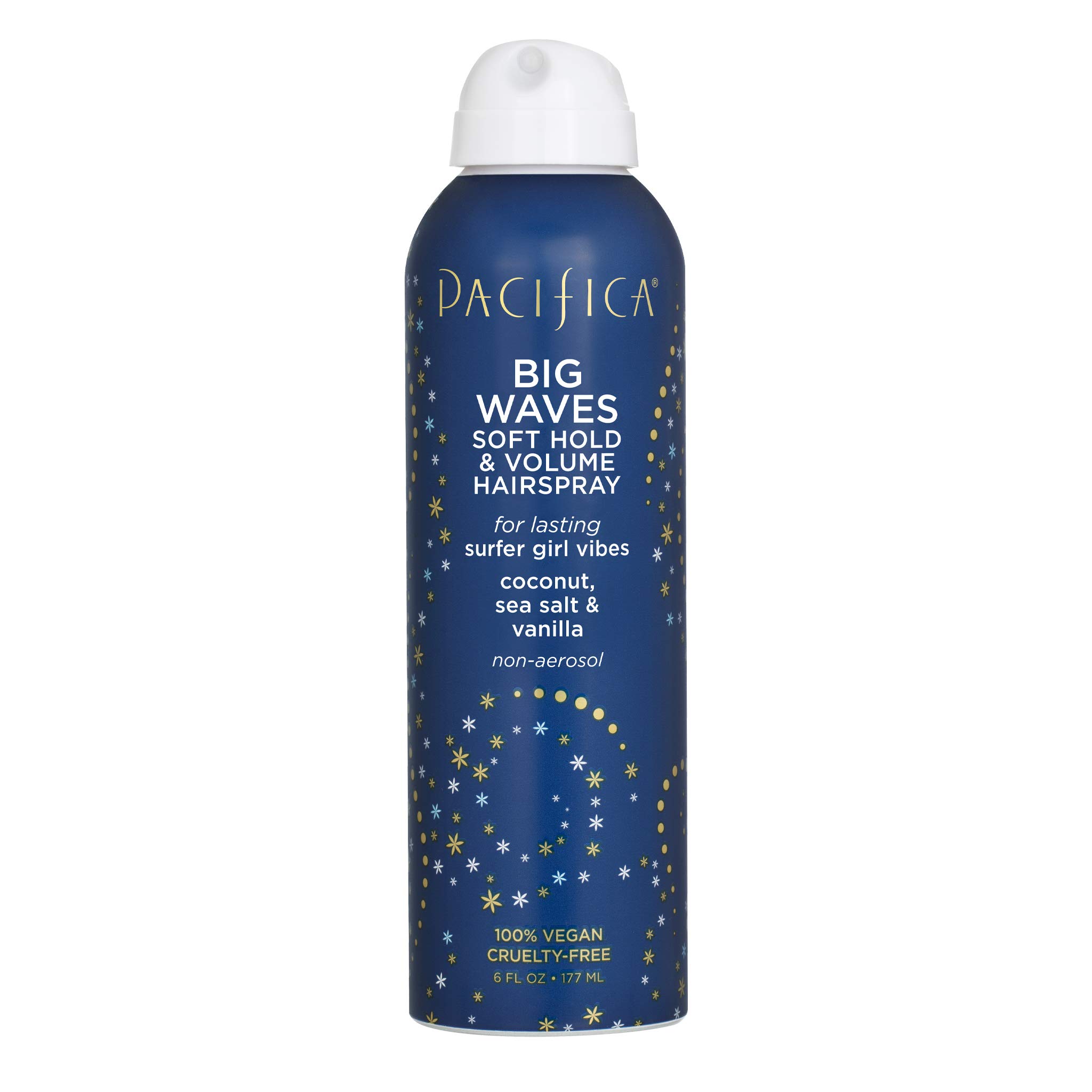 Foto 2 pulgar | Laca Para El Cabello Pacifica, Coco, Sal Marina Y Vainilla Big Waves, 200 Ml - Venta Internacional.