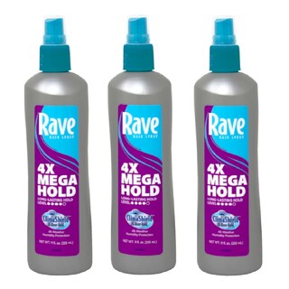 Foto 1 | Spray para Cabello Rave 4x Mega 3 Pack - Venta Internacional