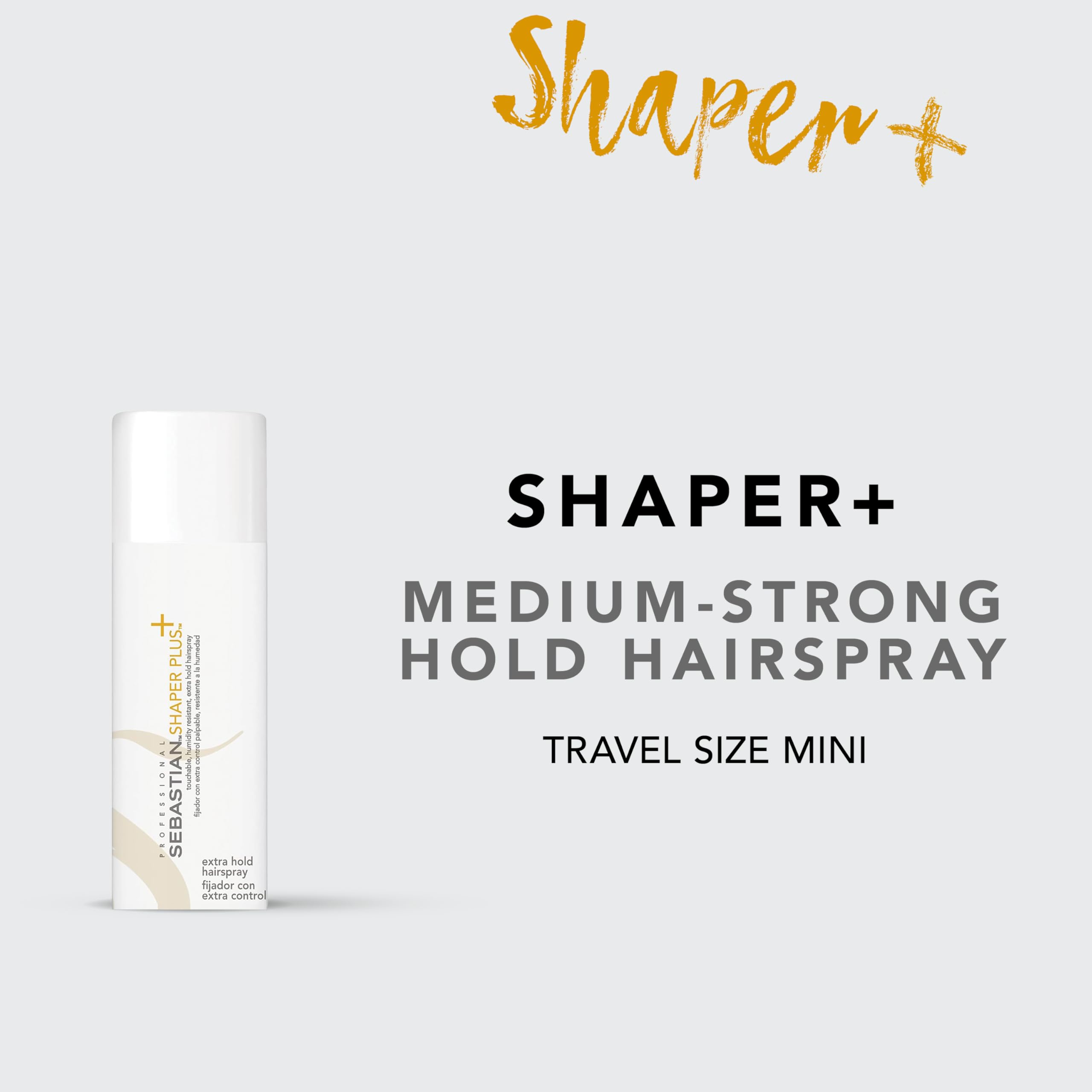 Foto 3 pulgar | Laca Para El Cabello Sebastian Professional Shaper Plus Mini 45 Ml - Venta Internacional.