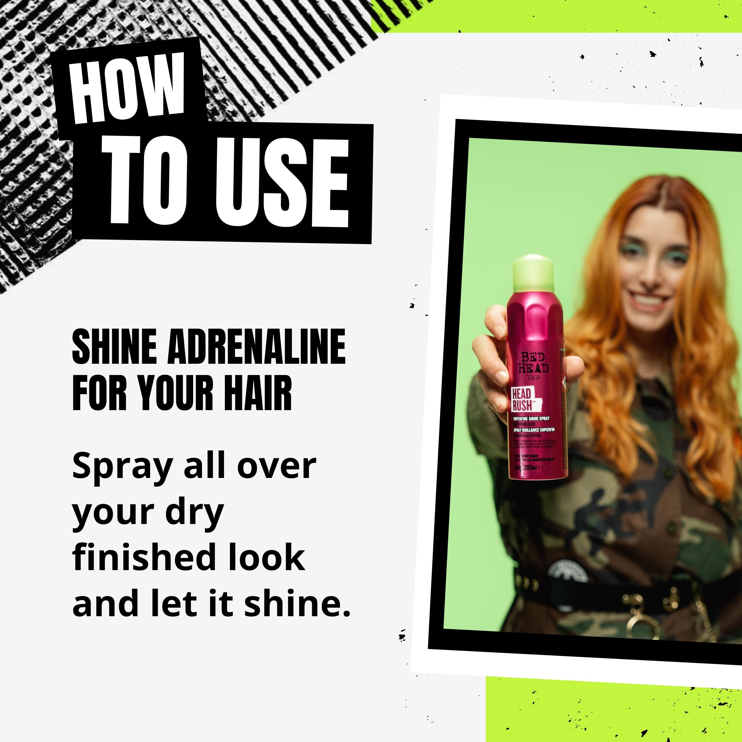 Foto 5 | Spray Para El Cabello Bed Head Tigi Superfine Headrush Shine Mist, 155 Ml - Venta Internacional.