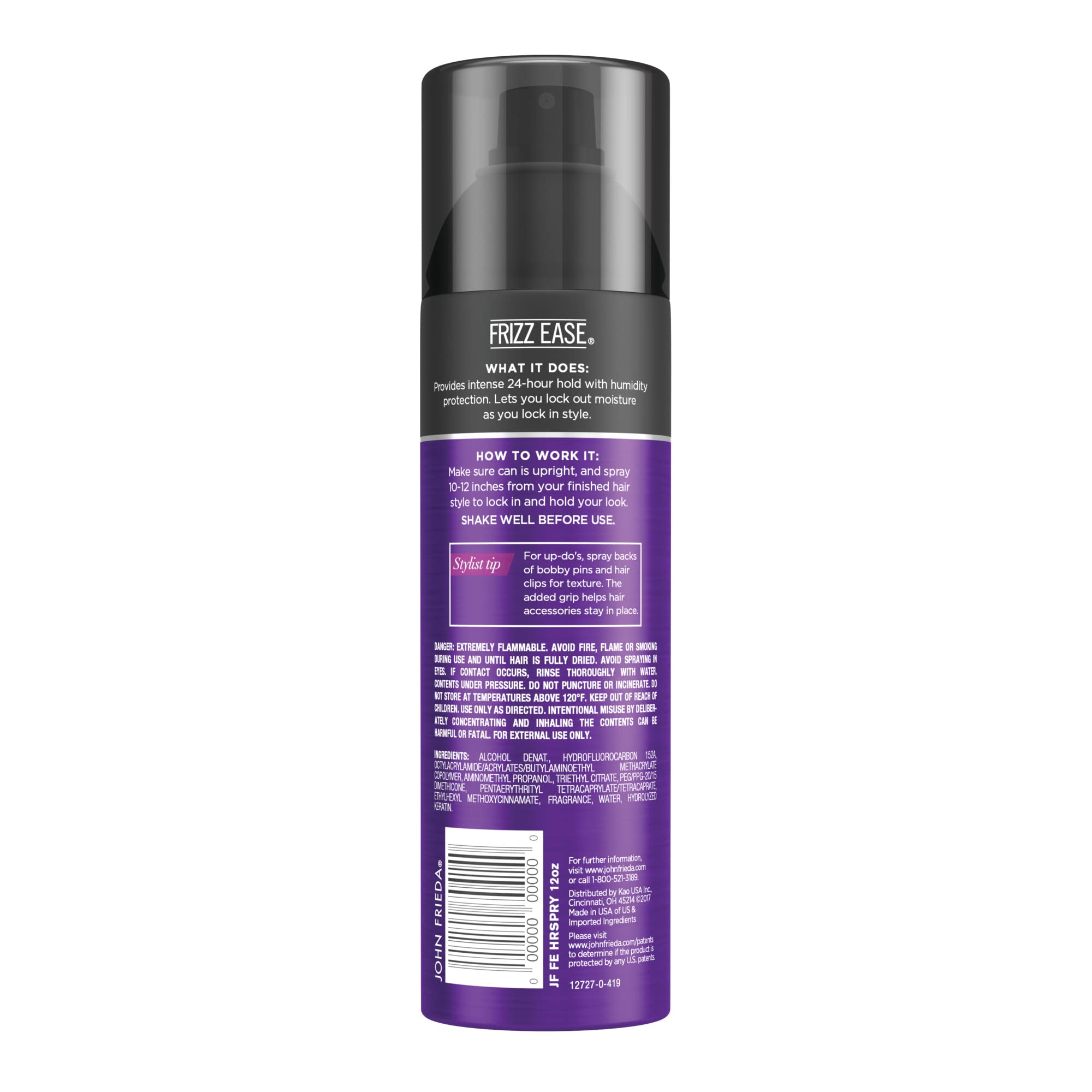 Foto 8 pulgar | Laca Para El Cabello John Frieda Frizz Ease Firm Hold 355 Ml (paquete De 2) - Venta Internacional.