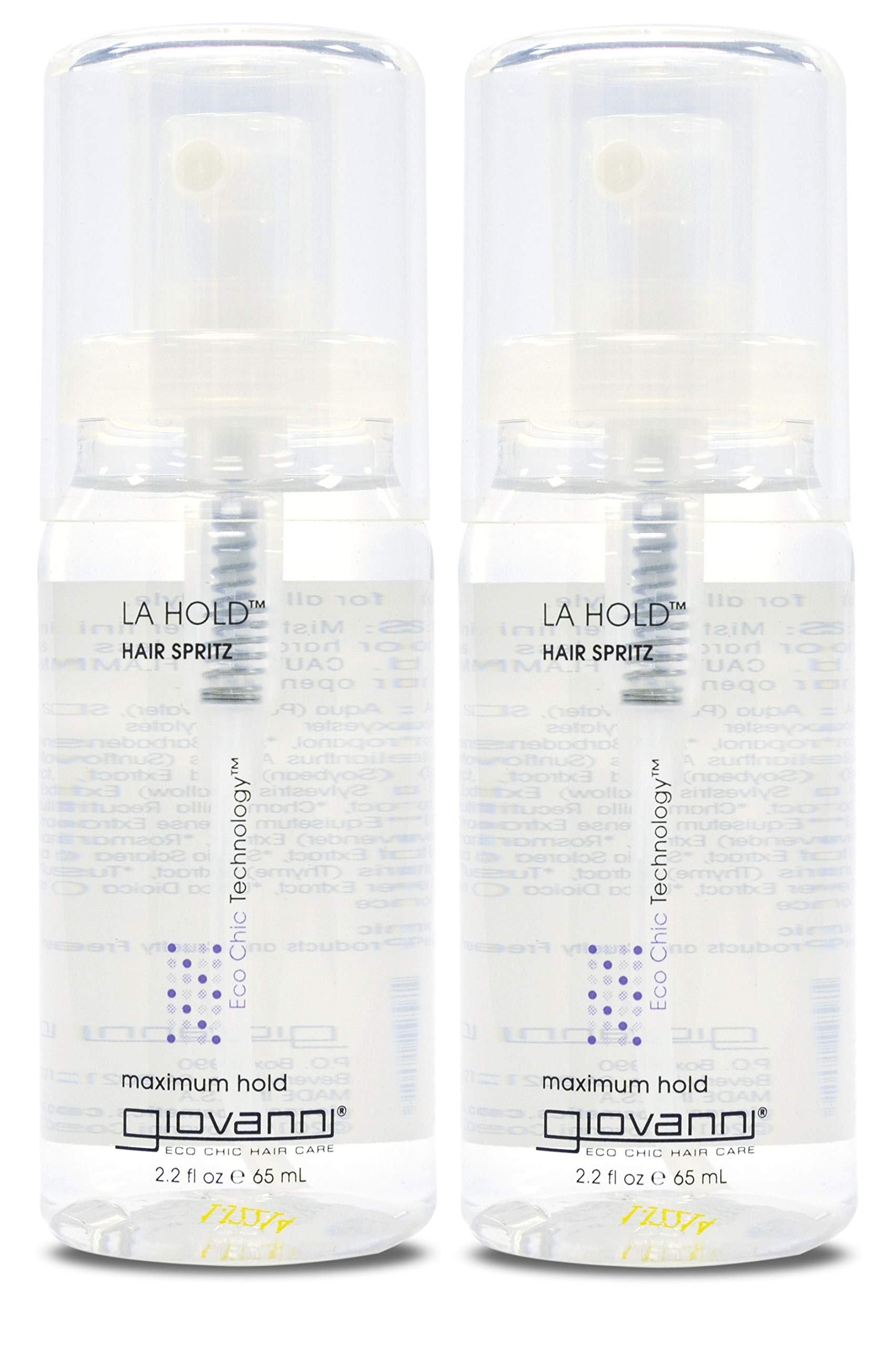 Foto 2 pulgar | Spray Para El Cabello Giovanni L.a. Hold 60 Ml (paquete De 2) - Venta Internacional.