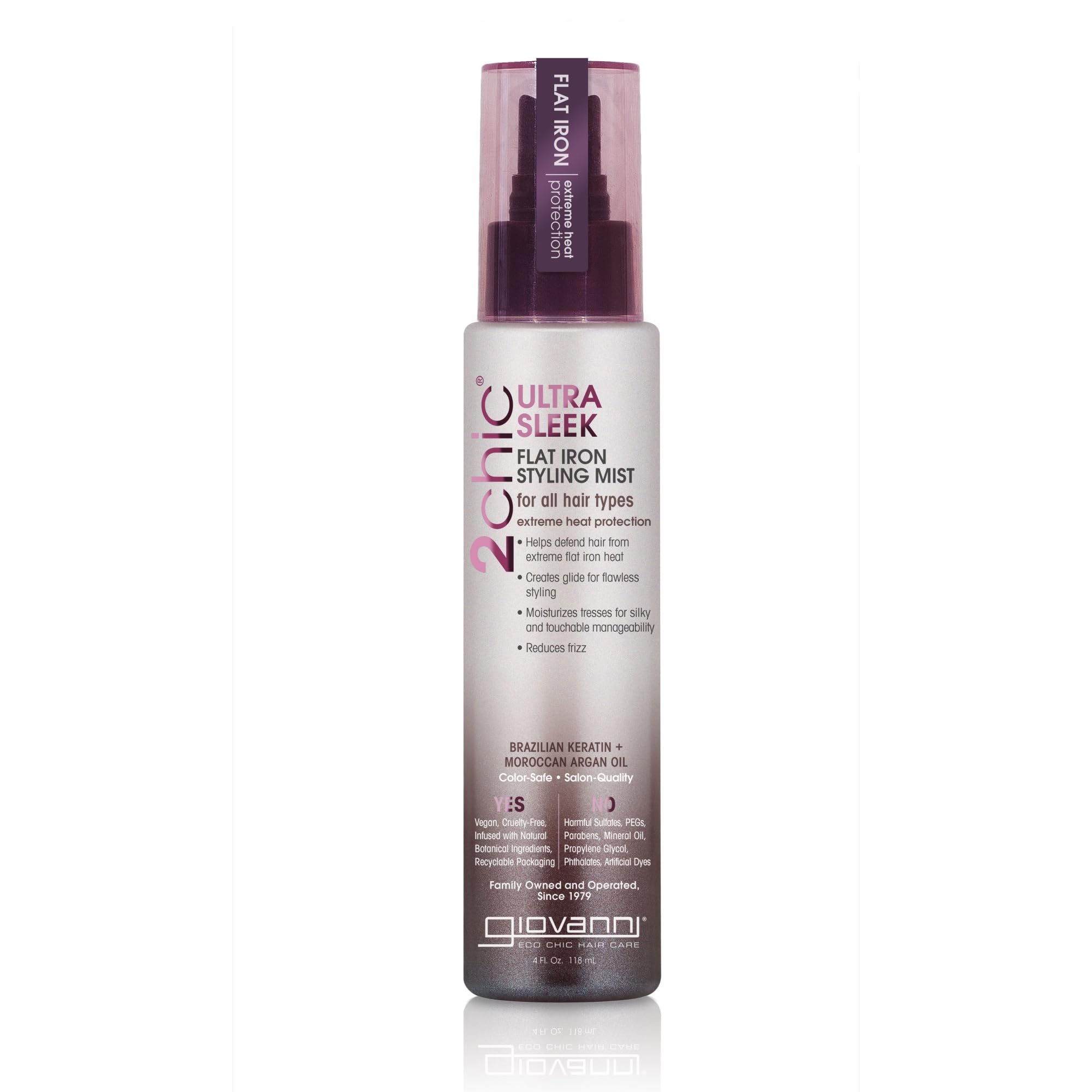 Foto 2 pulgar | Plancha Plana Ultradelgada Styling Mist Giovanni 2chic, 120 Ml - Venta Internacional.