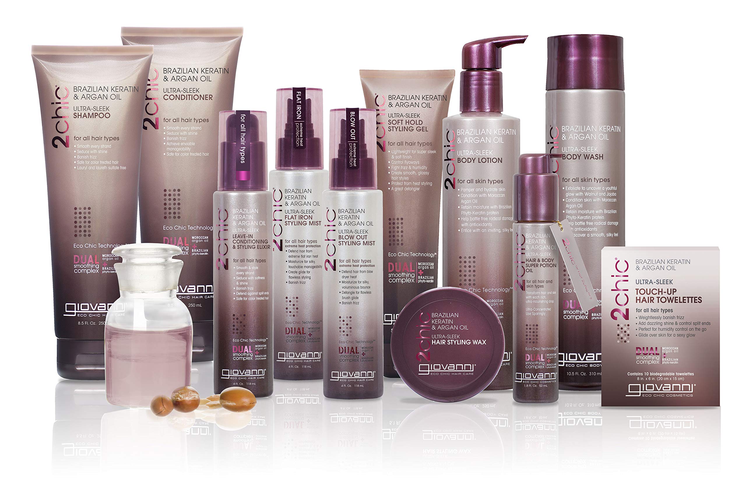 Foto 6 pulgar | Aerosol Para Peinar Giovanni 2chic Ultra-sleek Blow Out 120 Ml - Venta Internacional.