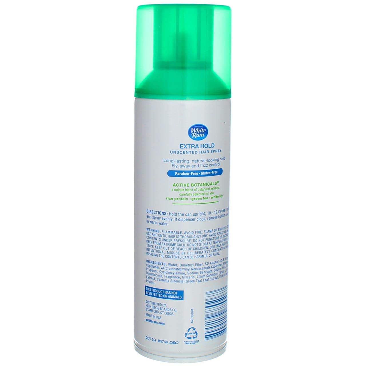 Foto 7 pulgar | Spray Para El Cabello White Rain Extra Hold Sin Perfume, 207 Ml (paquete De 8) - Venta Internacional.