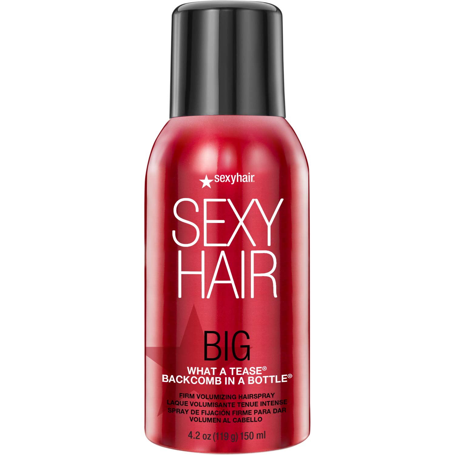Foto 2 pulgar | Laca Para El Cabello Sexyhair Big What A Tease Firm, Voluminizadora, 125 Ml - Venta Internacional.