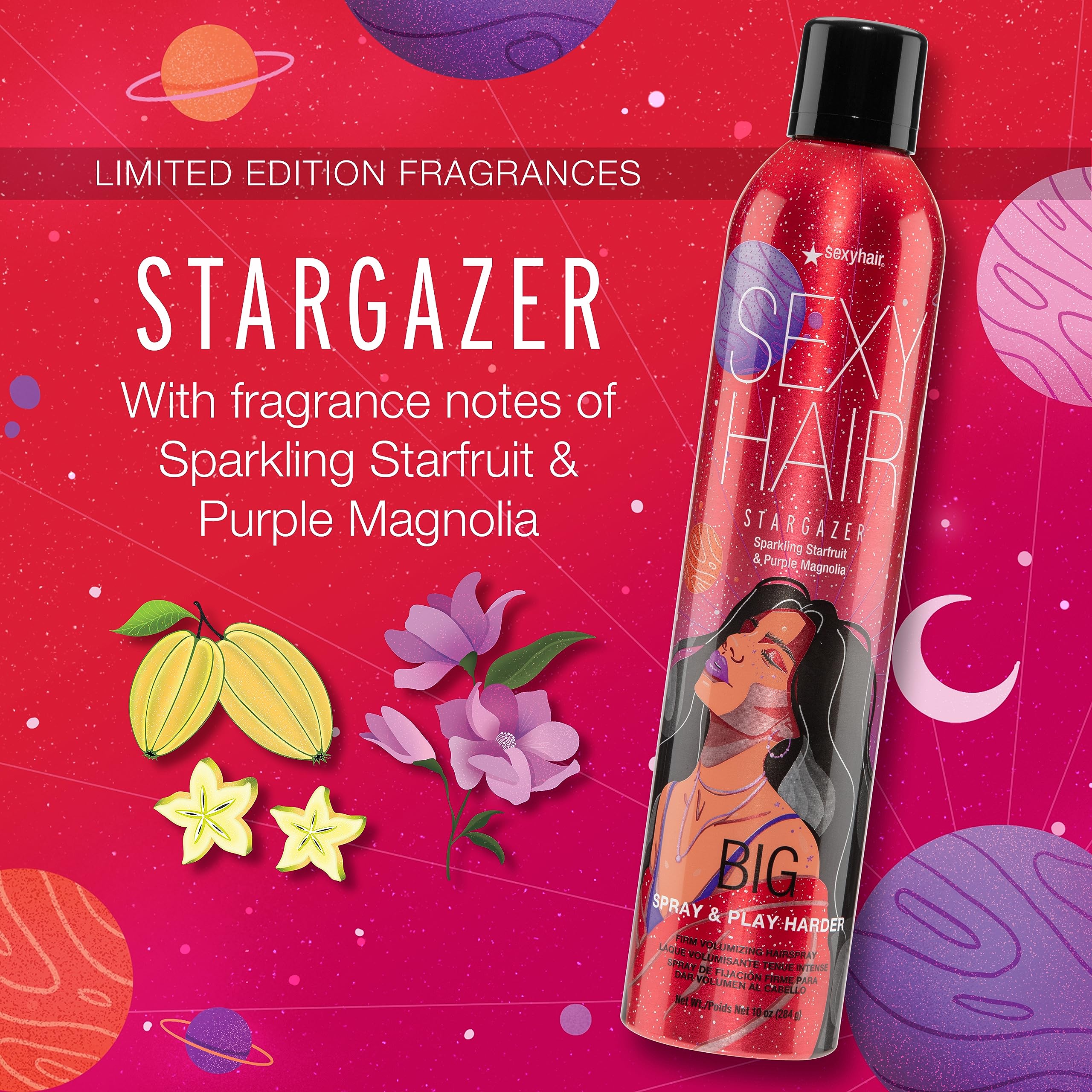 Foto 4 pulgar | Hairspray Sexyhair Big Spray & Play Harder, Voluminizador Firme - Venta Internacional.